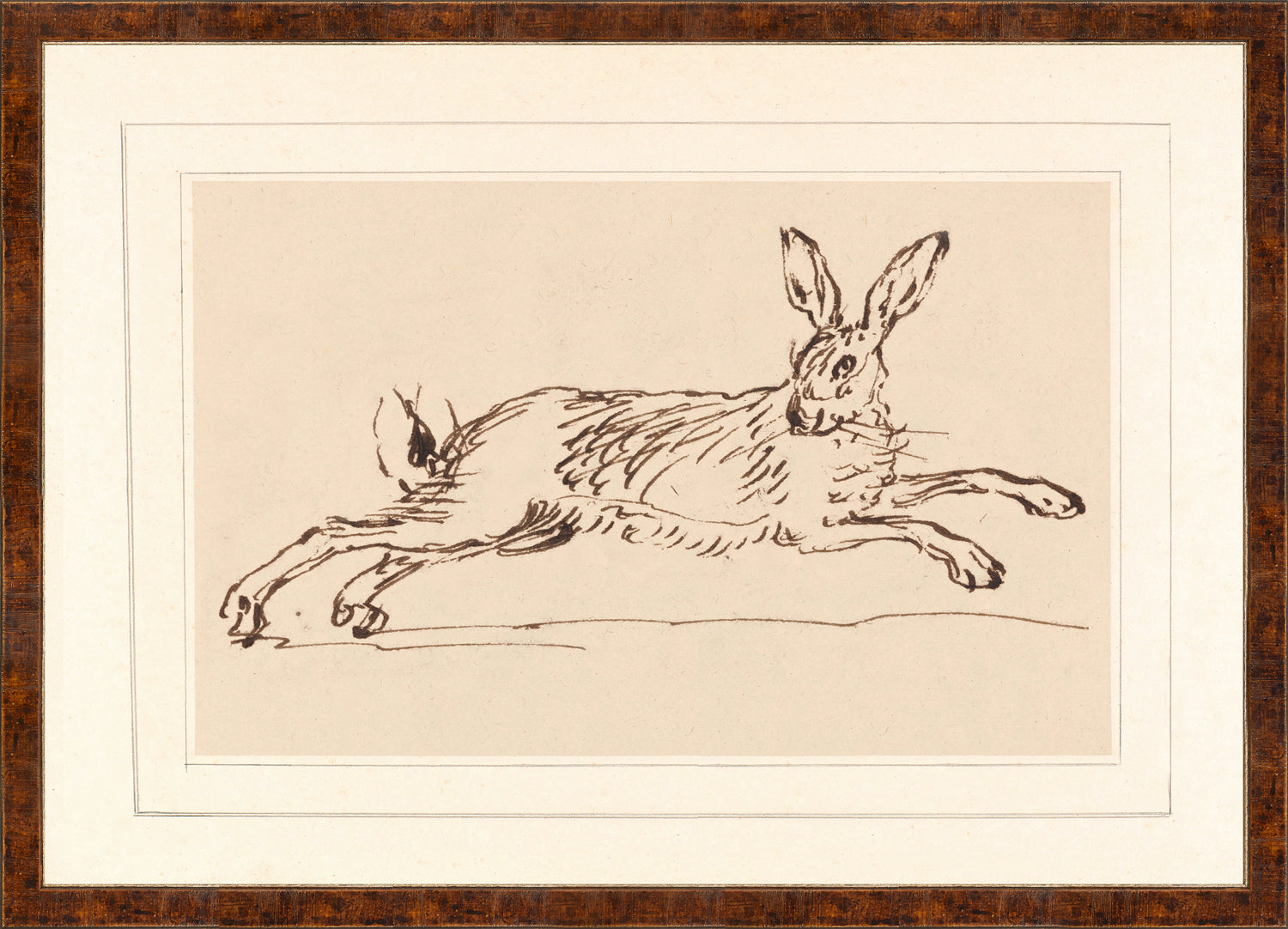 Collection 23 - Running Hare II C. 1720 - Large