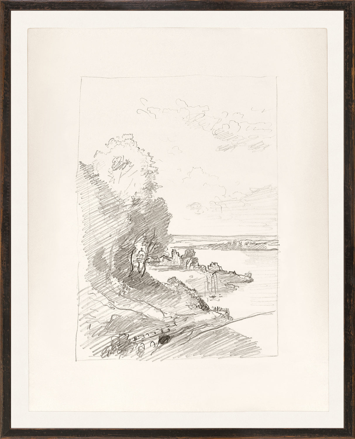 "Folio Study - Harbor Town II, C. 1878"