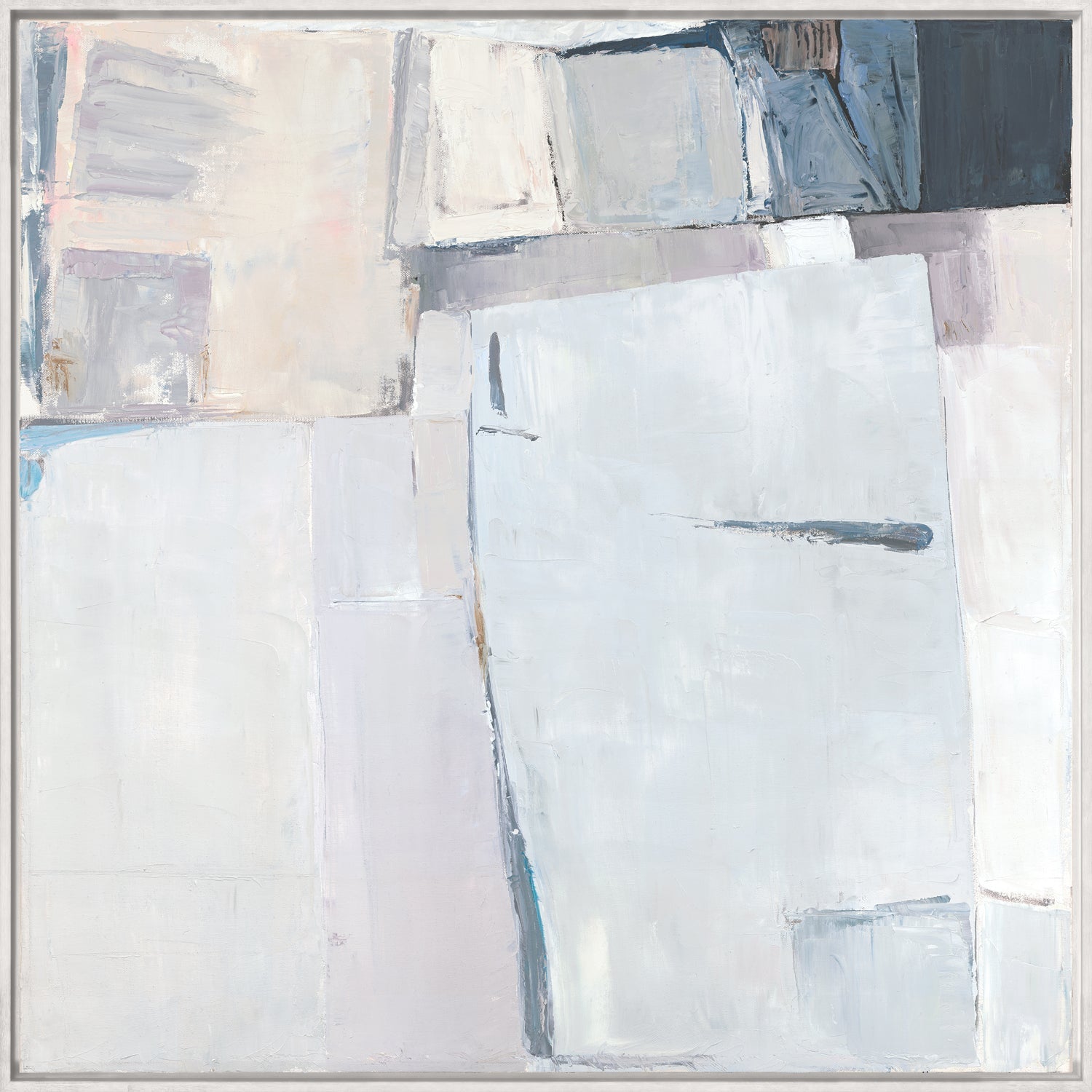 Shades Of View I - Framed Canvas