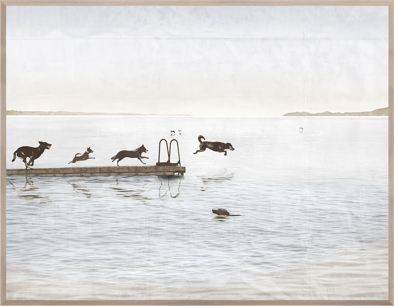 Dogs Day At The Cottage - Large