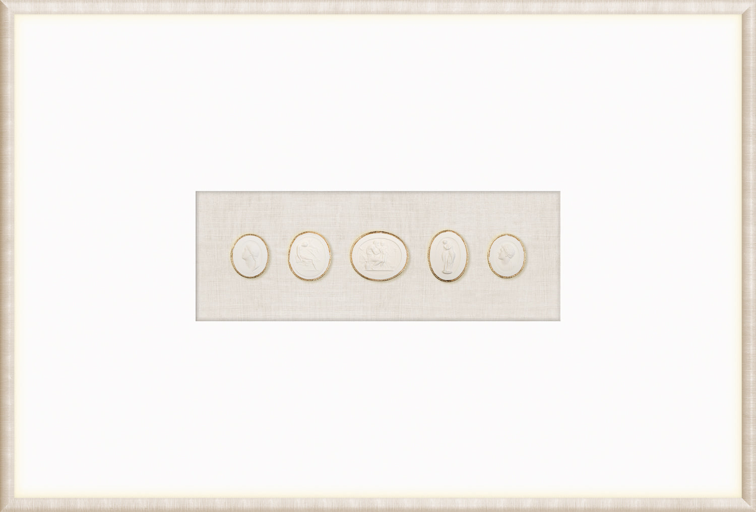Grand Tour Intaglio II, C. 1840 - Porcelain Cream