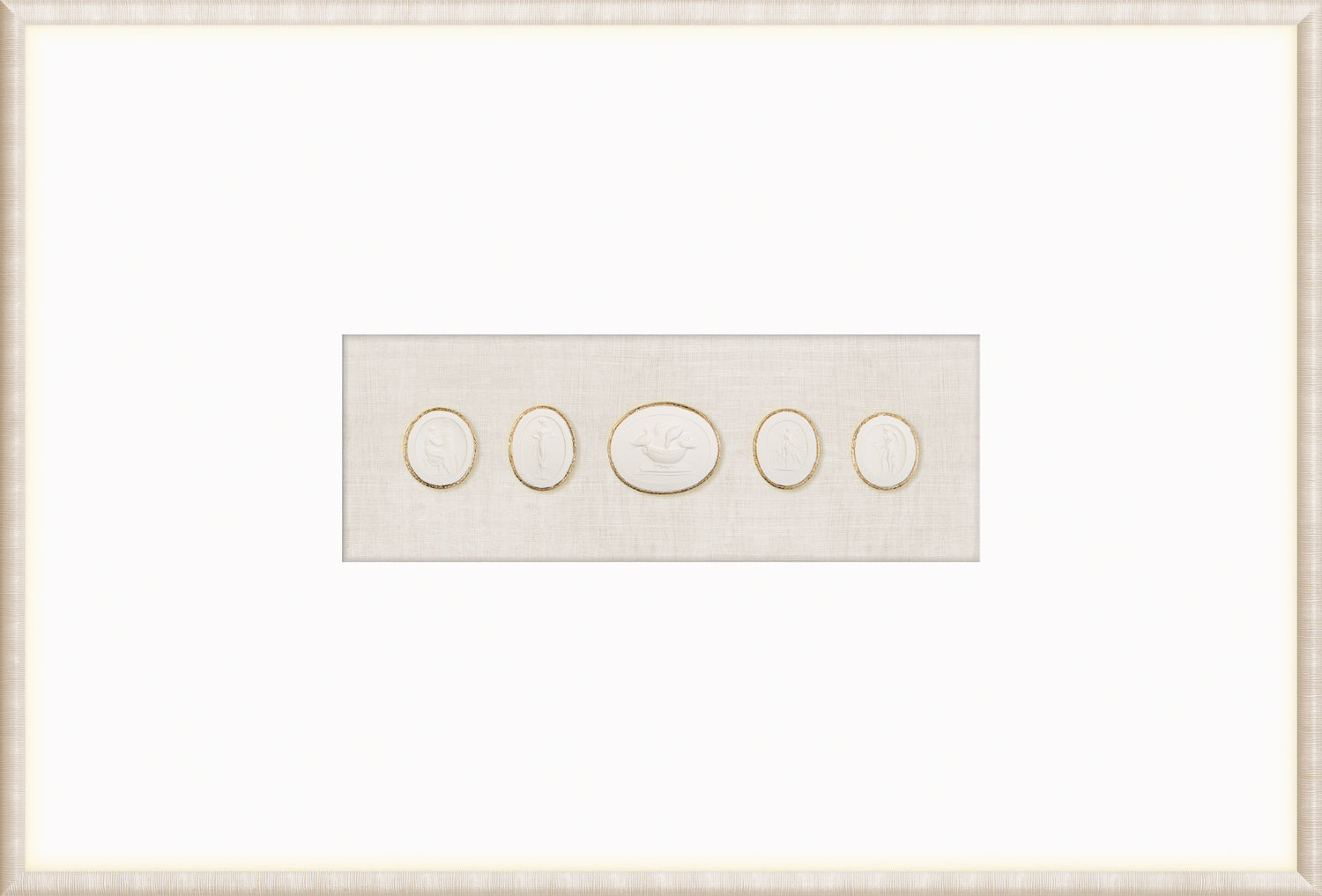 Grand Tour Intaglio III, C. 1840 - Porcelain Cream