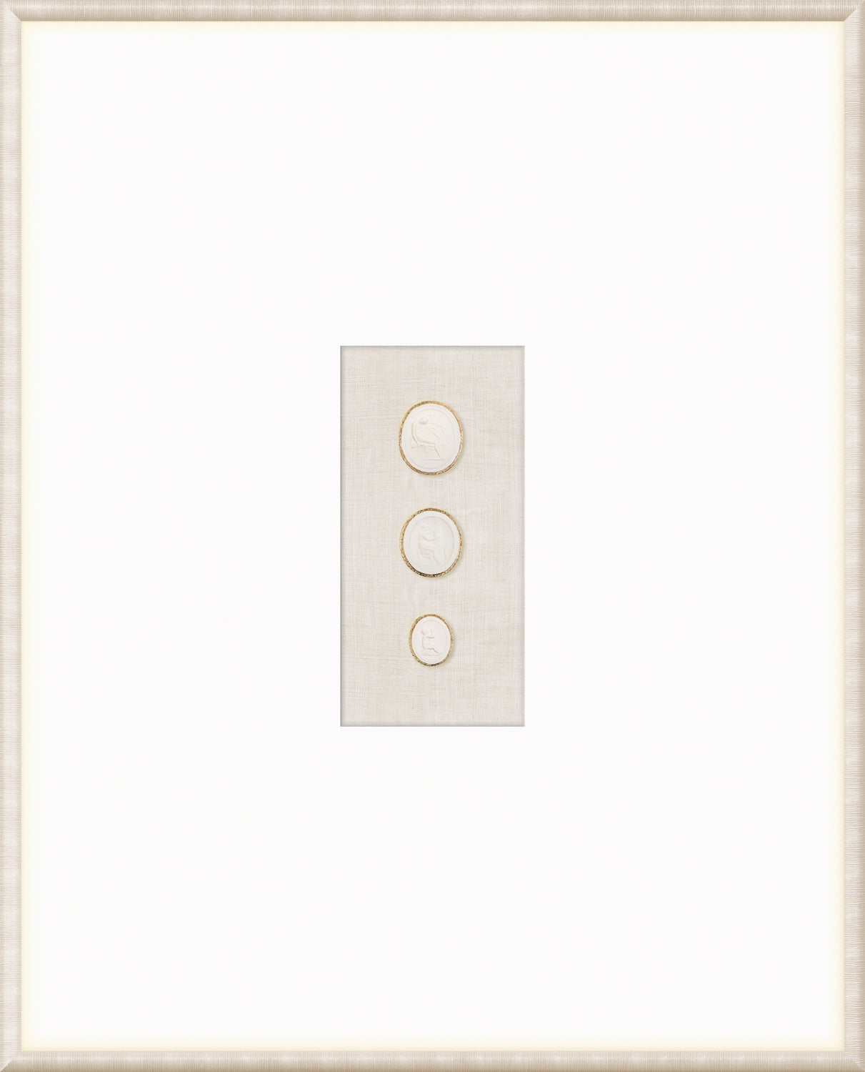 Grand Tour Intaglio IV, C. 1840 - Porcelain Cream