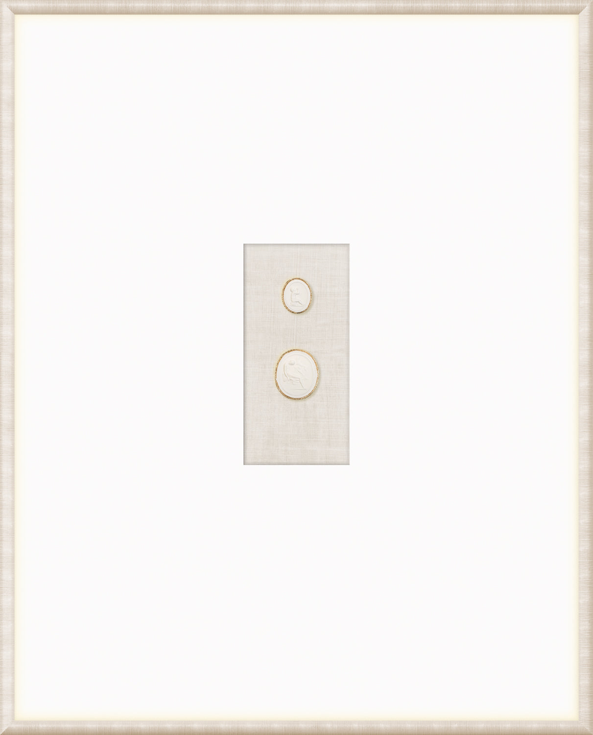 Grand Tour Intaglio VII, C. 1840 - Porcelain Cream