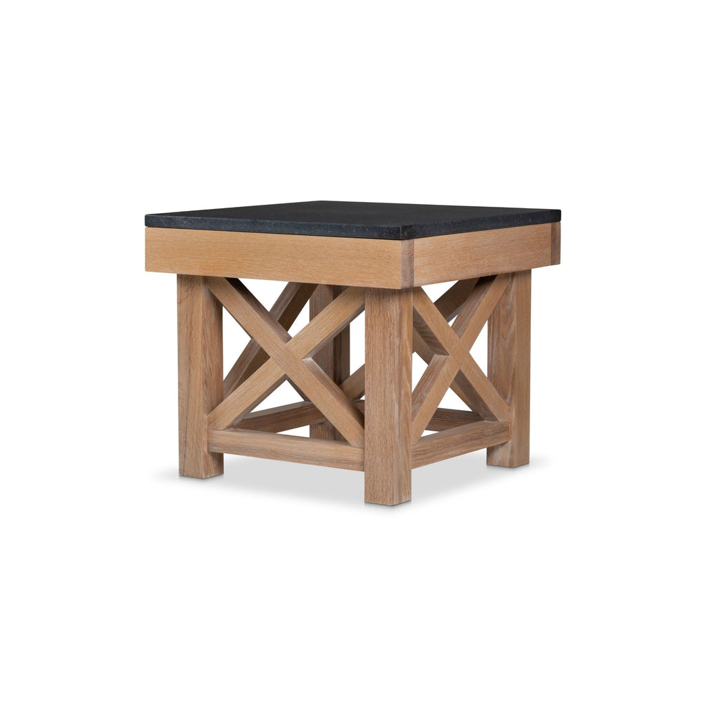 AUGUSTO END TABLE-STONE