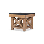 AUGUSTO END TABLE-STONE