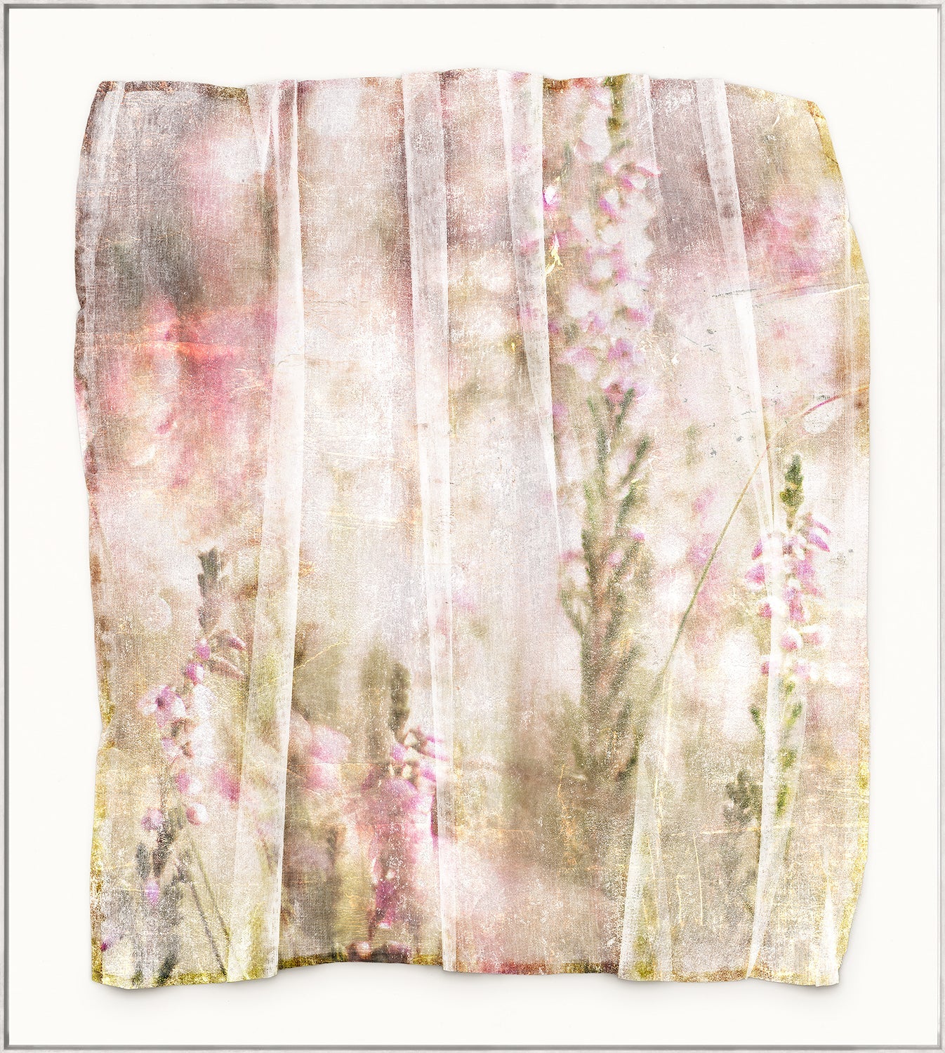 Silken Gardens II - Framed Canvas