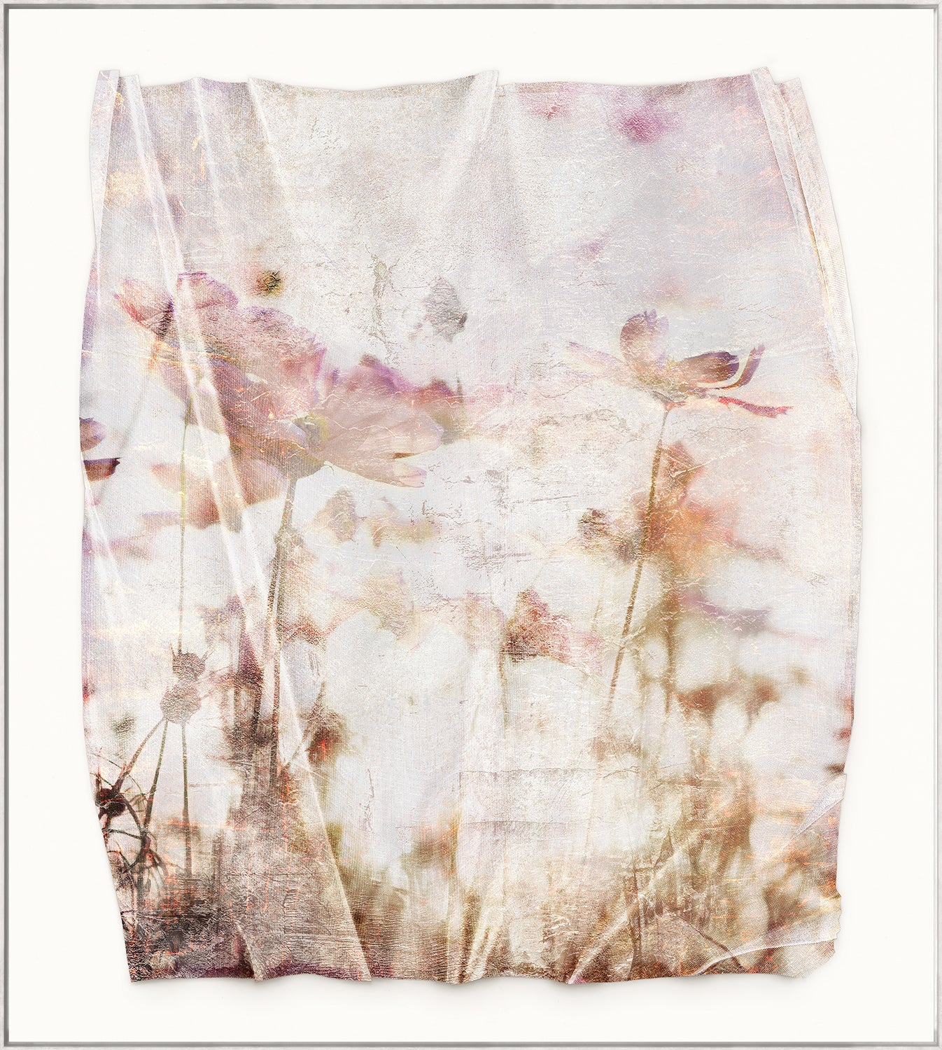 Silken Gardens III - Framed Canvas