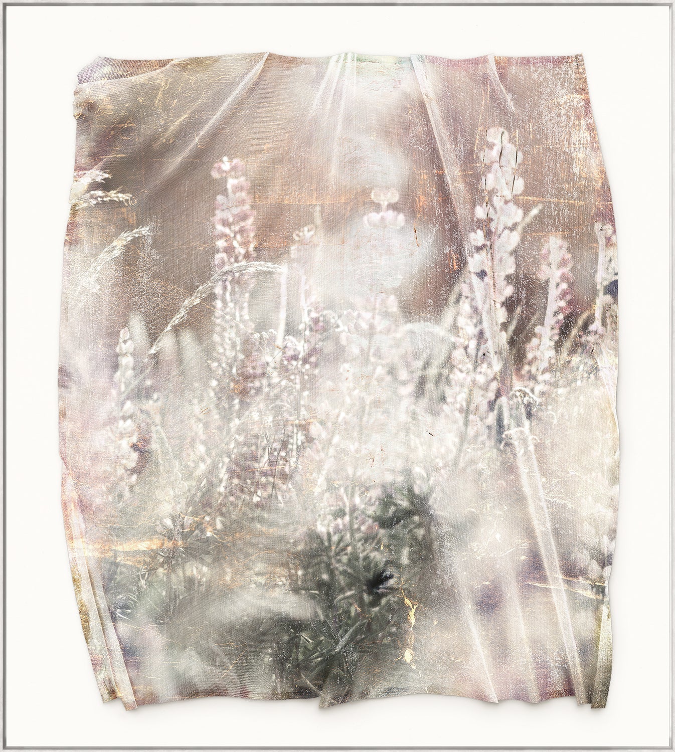 Silken Gardens IV - Framed Canvas