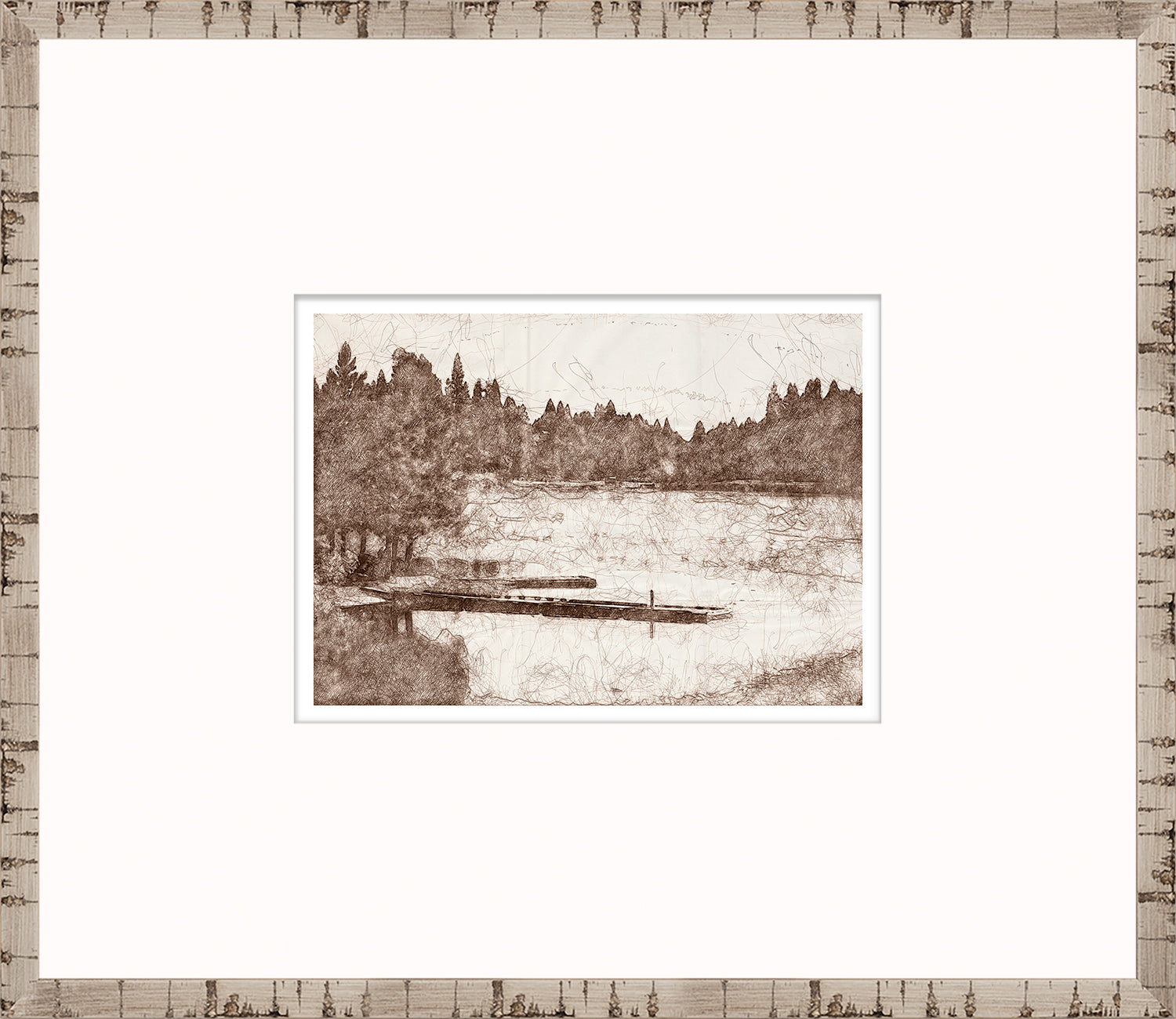 Nature Sketch - Dock