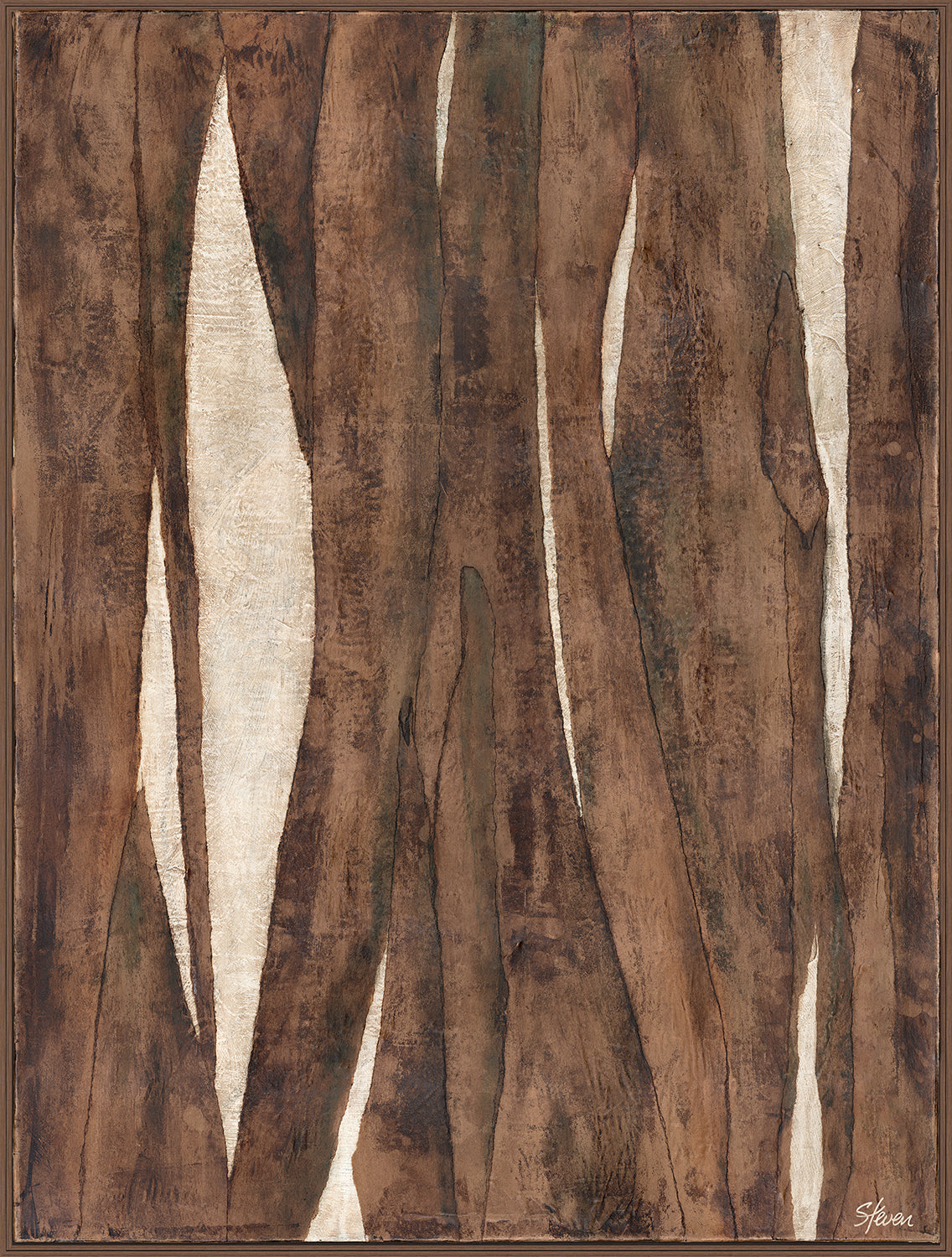Silt I - Framed Canvas