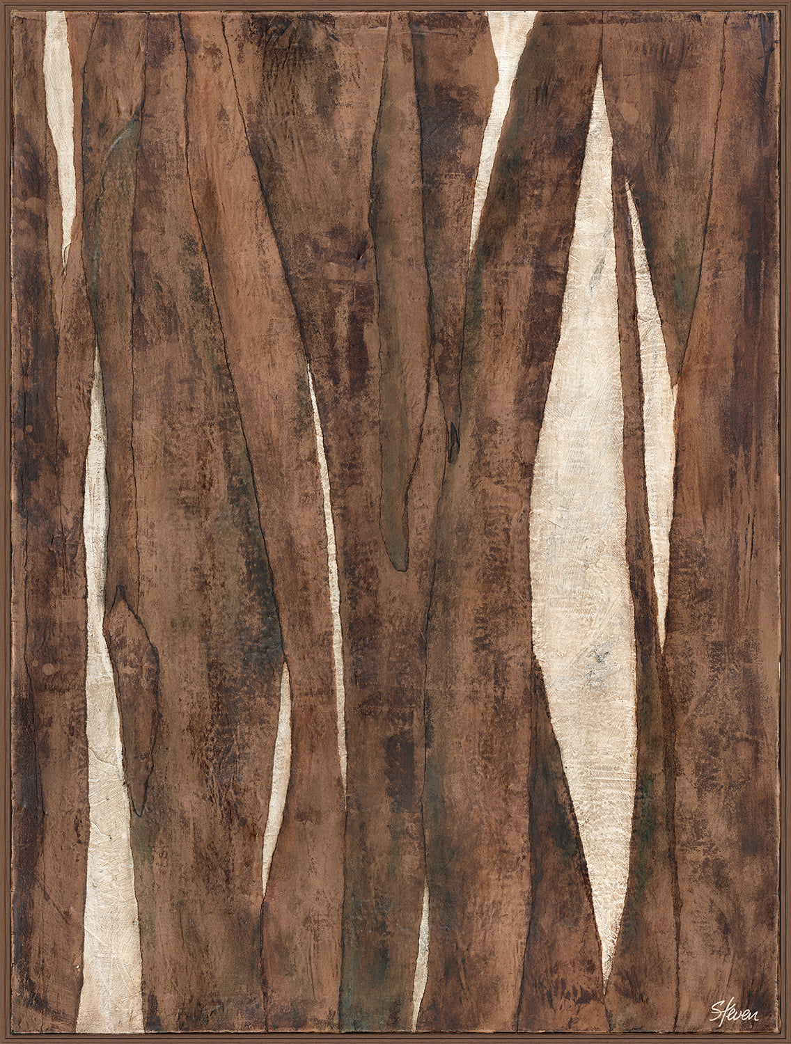 Silt II - Framed Canvas