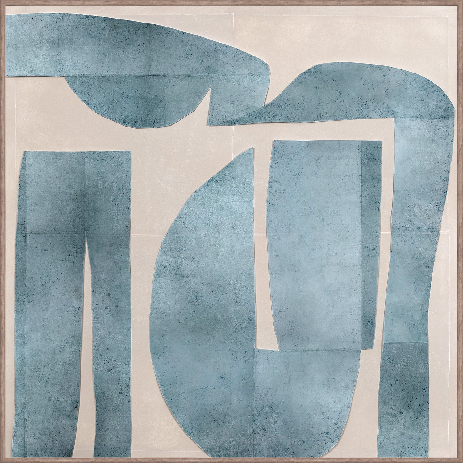 Geo-Form II - Framed Canvas