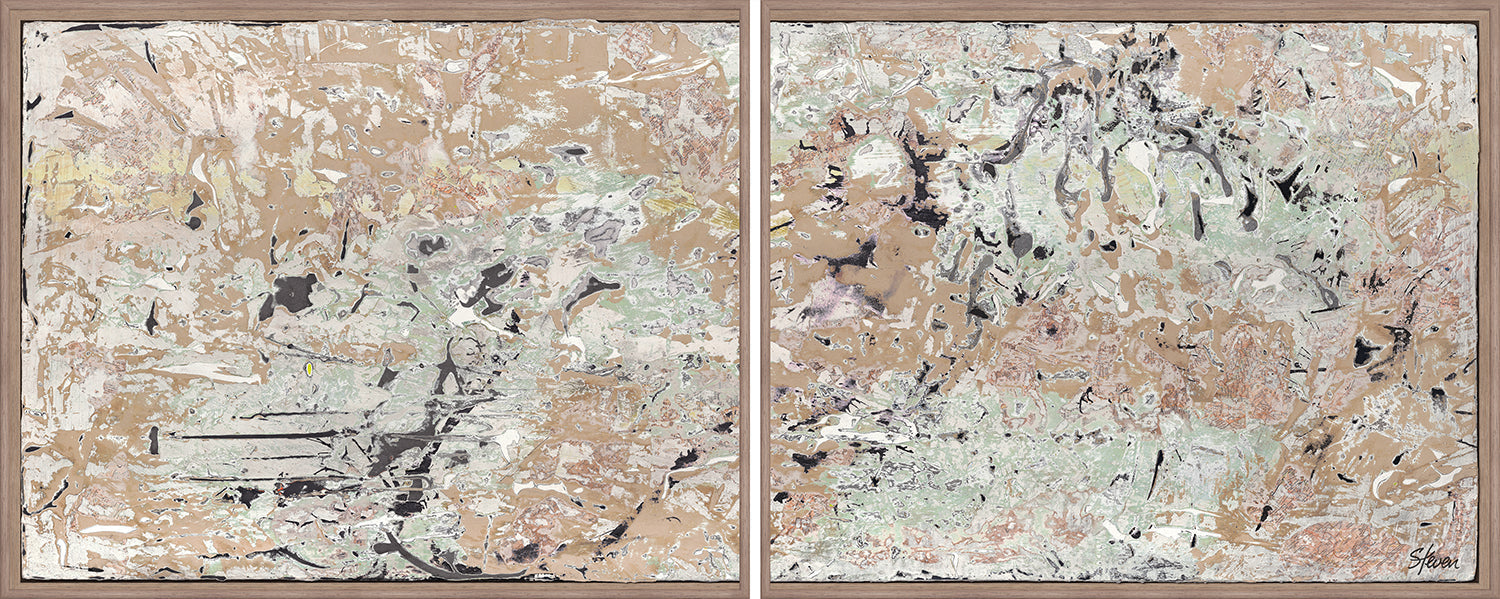 Unveil - Diptych