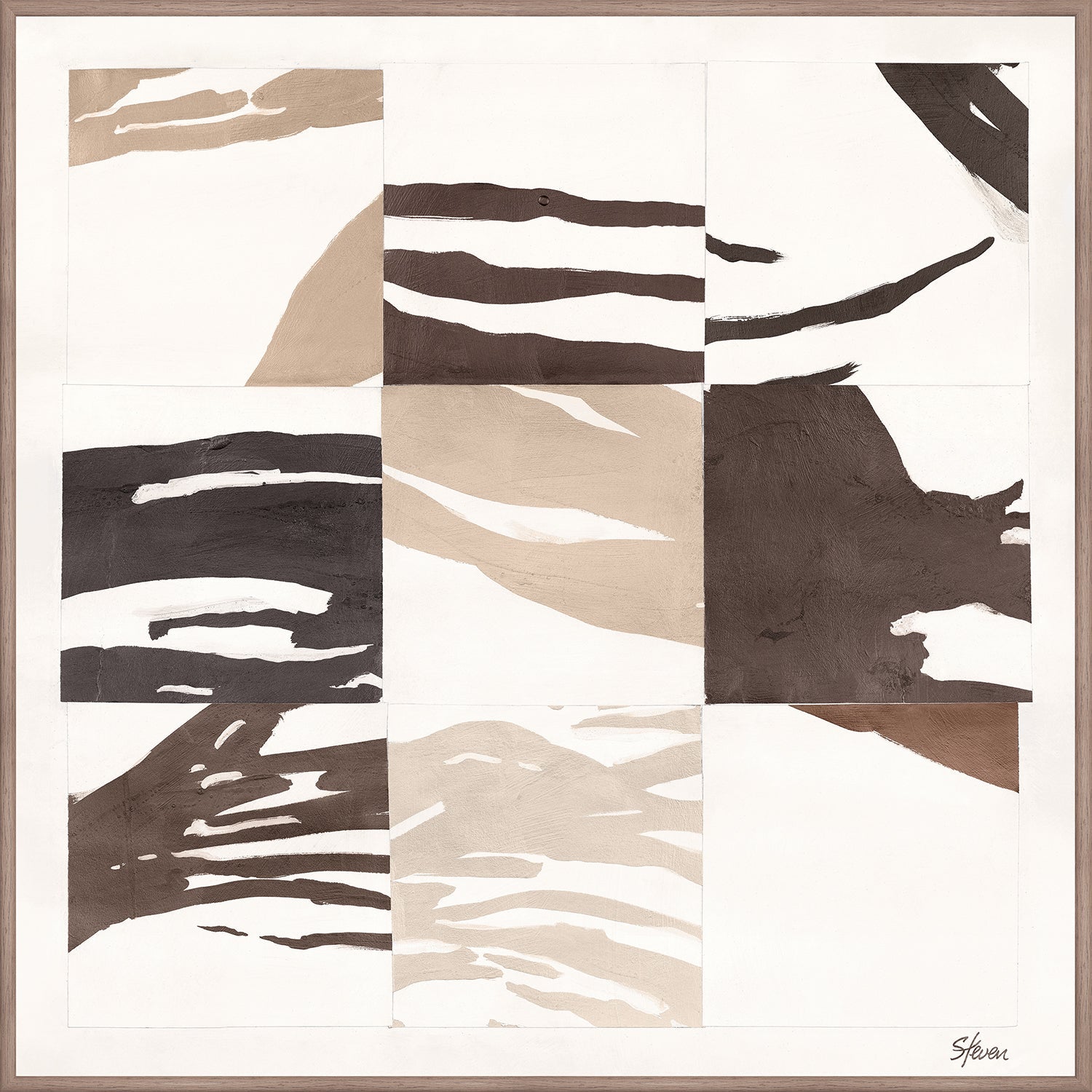 Abstract Study II - Safari - Large