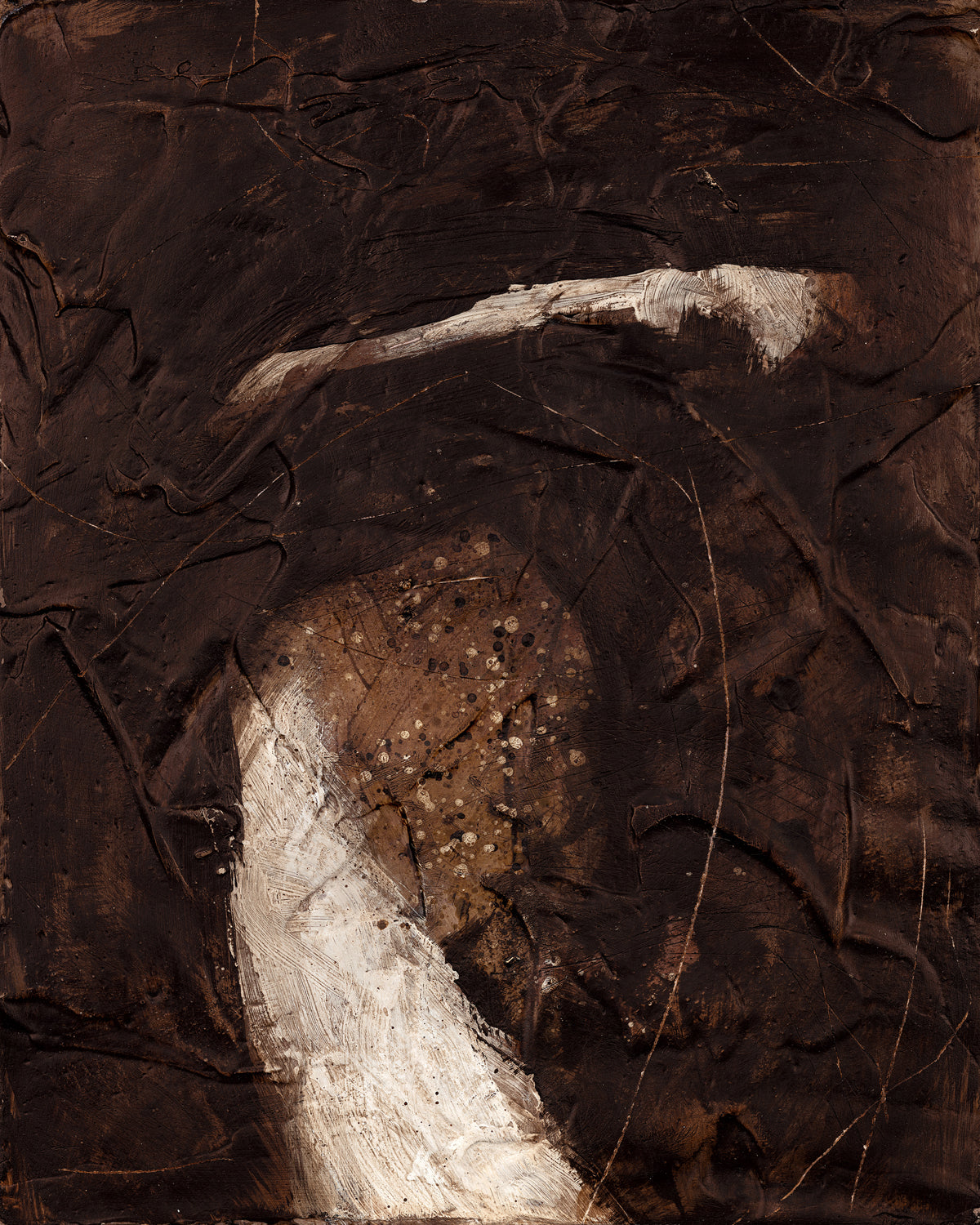 Paris Composition - Coffee Bean II - Gallery Wrap Canvas - Mid