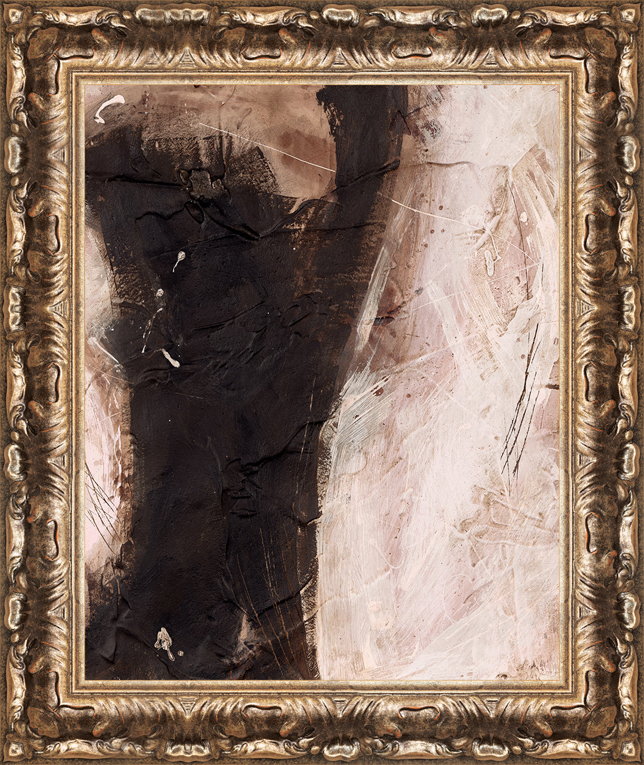 Paris Composition - Sweet Caramel I - Canvas on Board