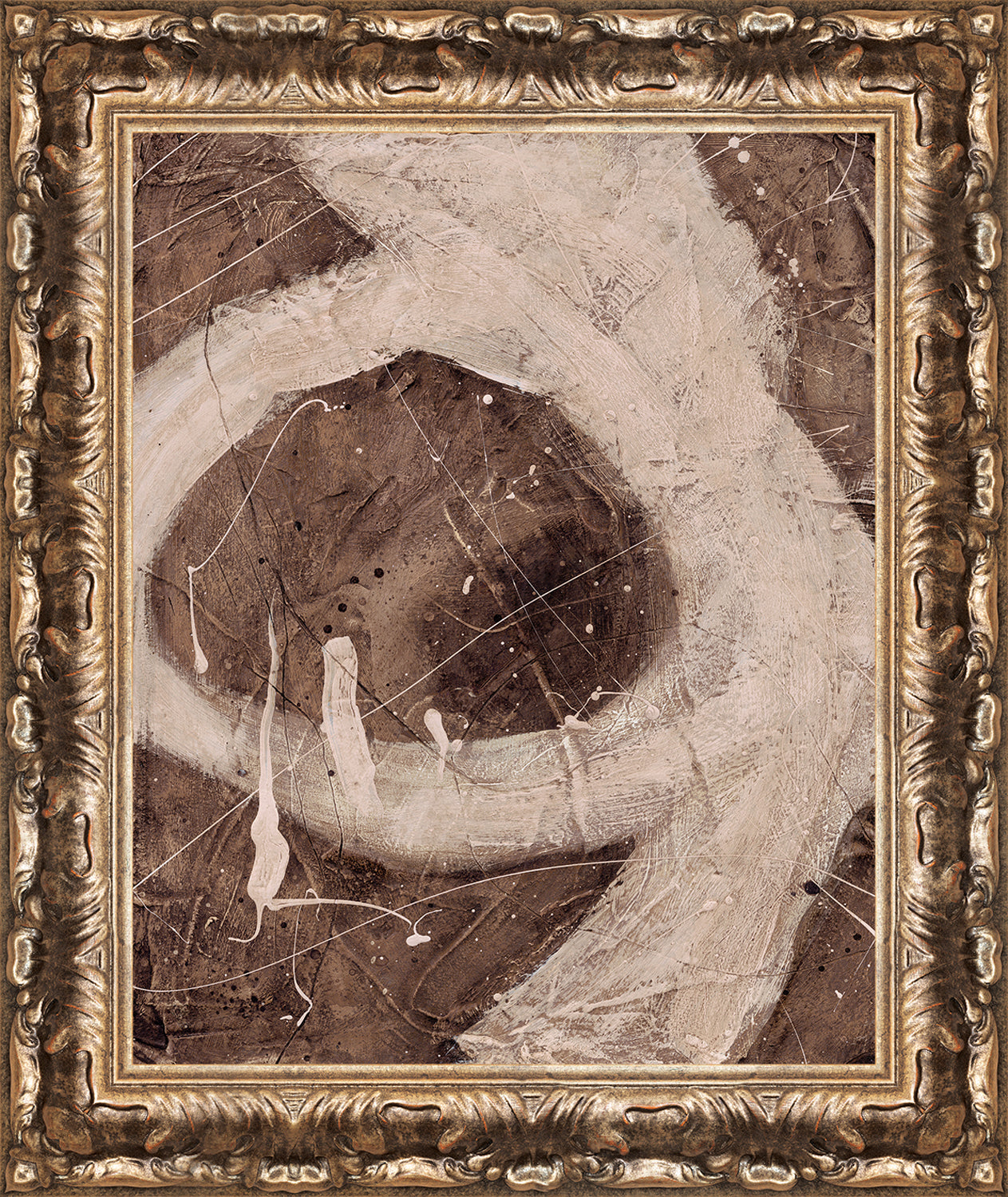 Paris Composition - Toffee Blush II - Canvas on Board