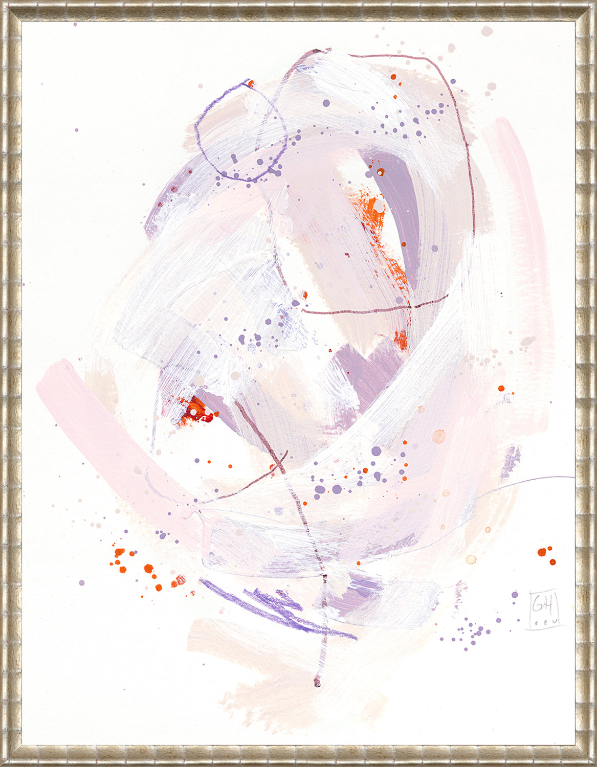 Confetti Series - Violet and Bubblegum II