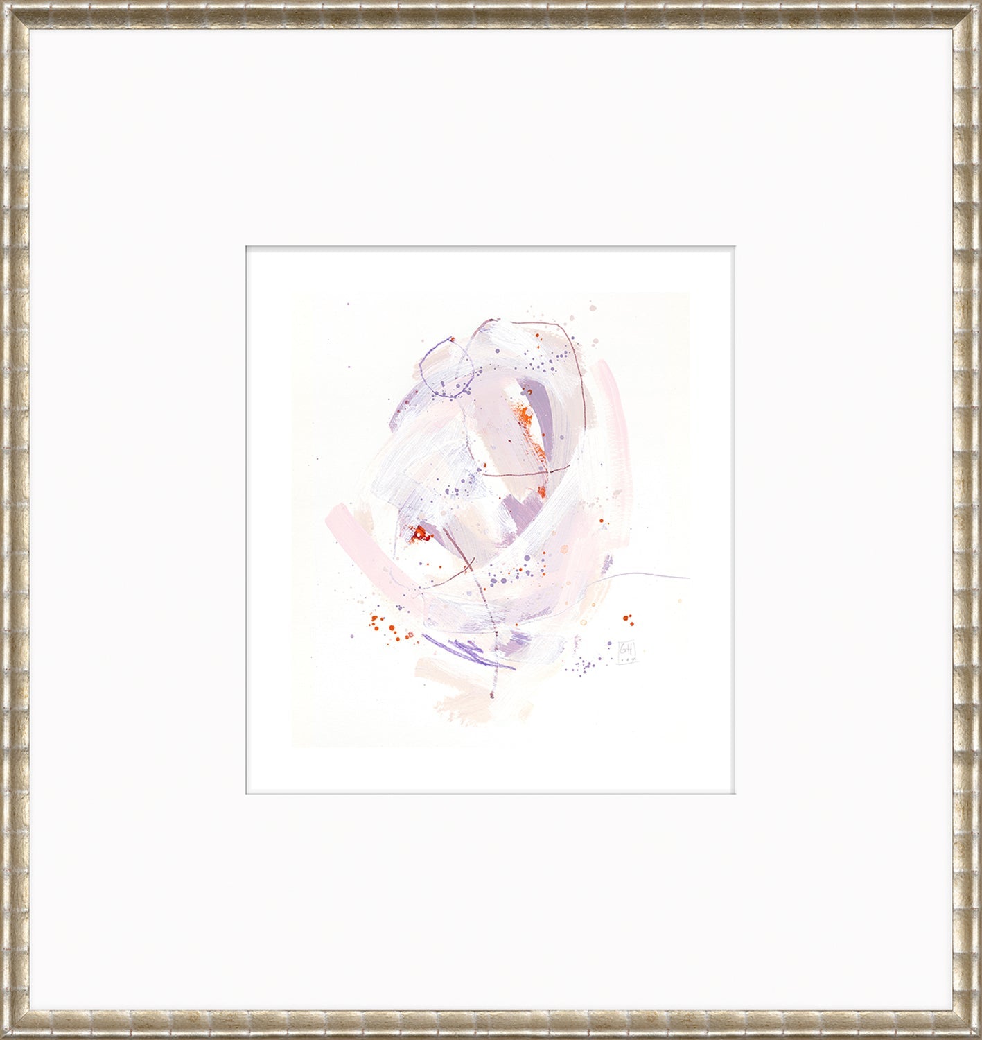 Confetti Series - Violet and Bubblegum II - Matted