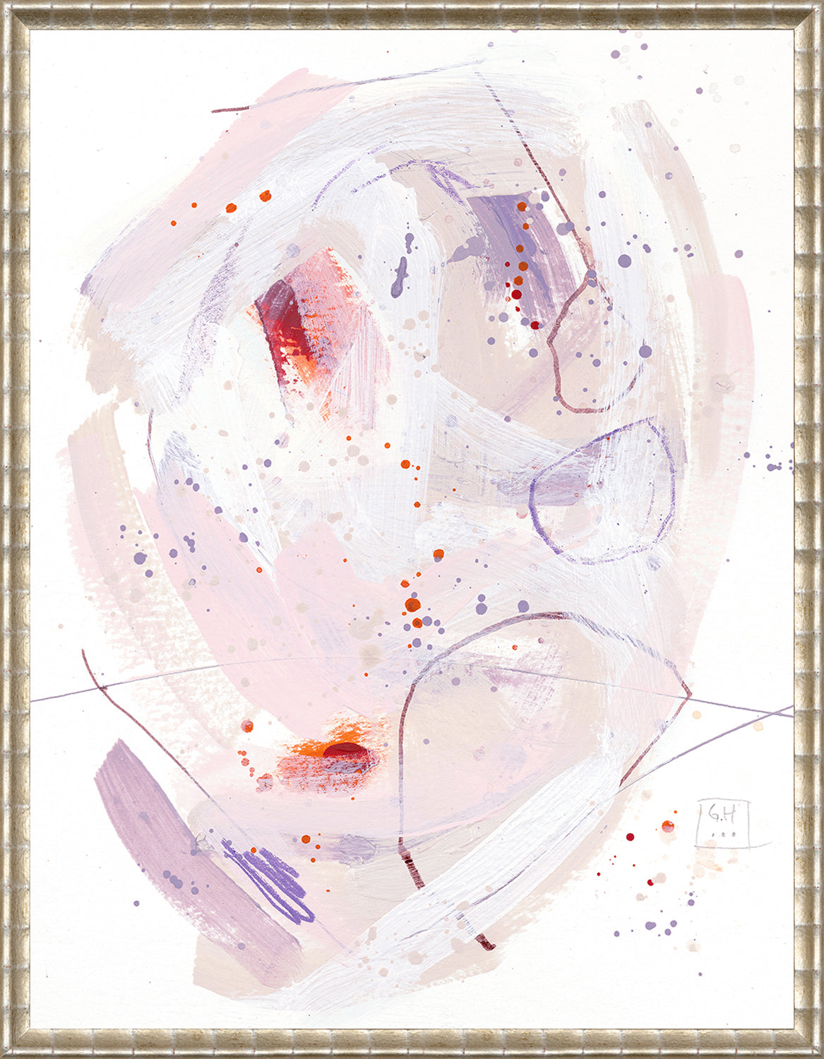 Confetti Series - Violet and Bubblegum III