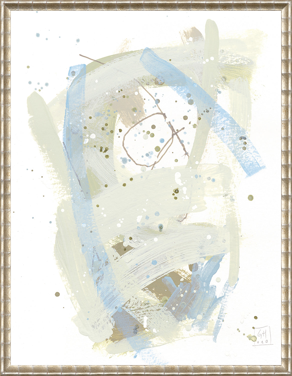 Confetti Series - Mint and Pistachio I