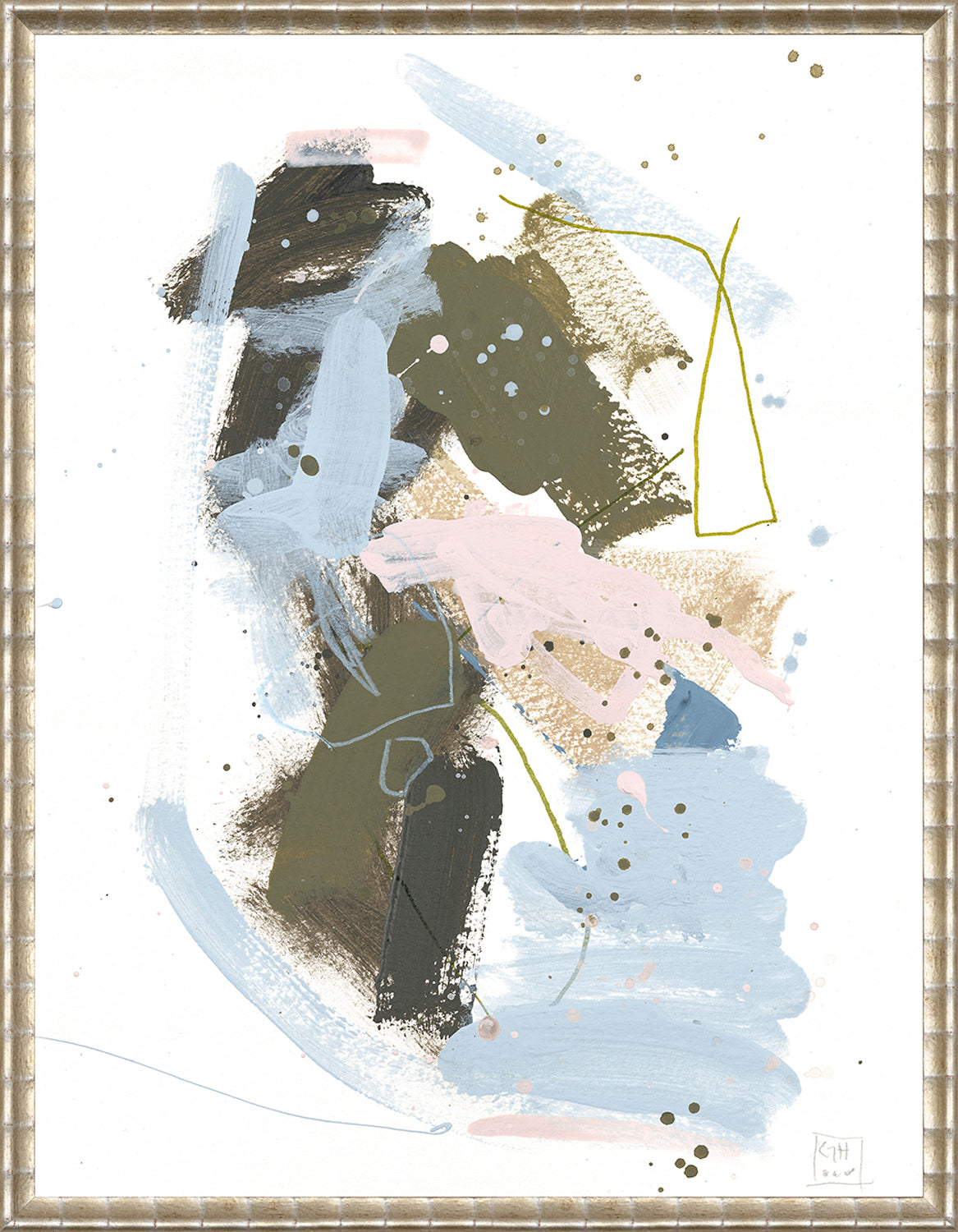 Confetti Series - Forest and Ice I