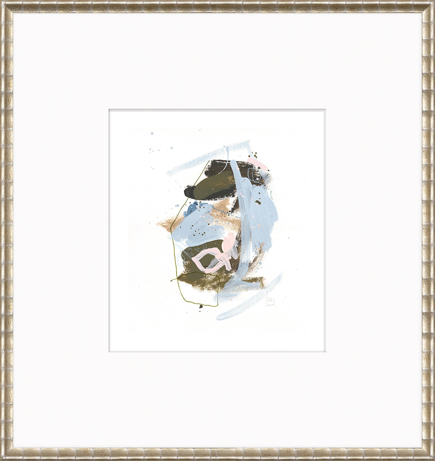 Confetti Series - Forest and Ice II - Matted
