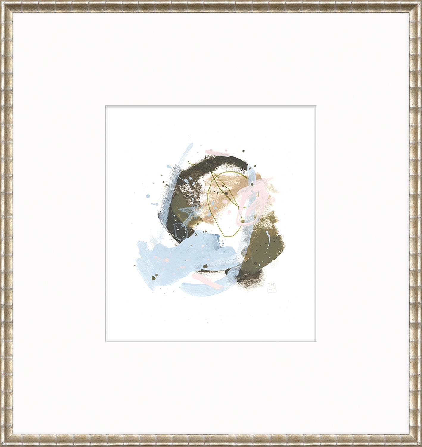 Confetti Series - Forest and Ice III - Matted