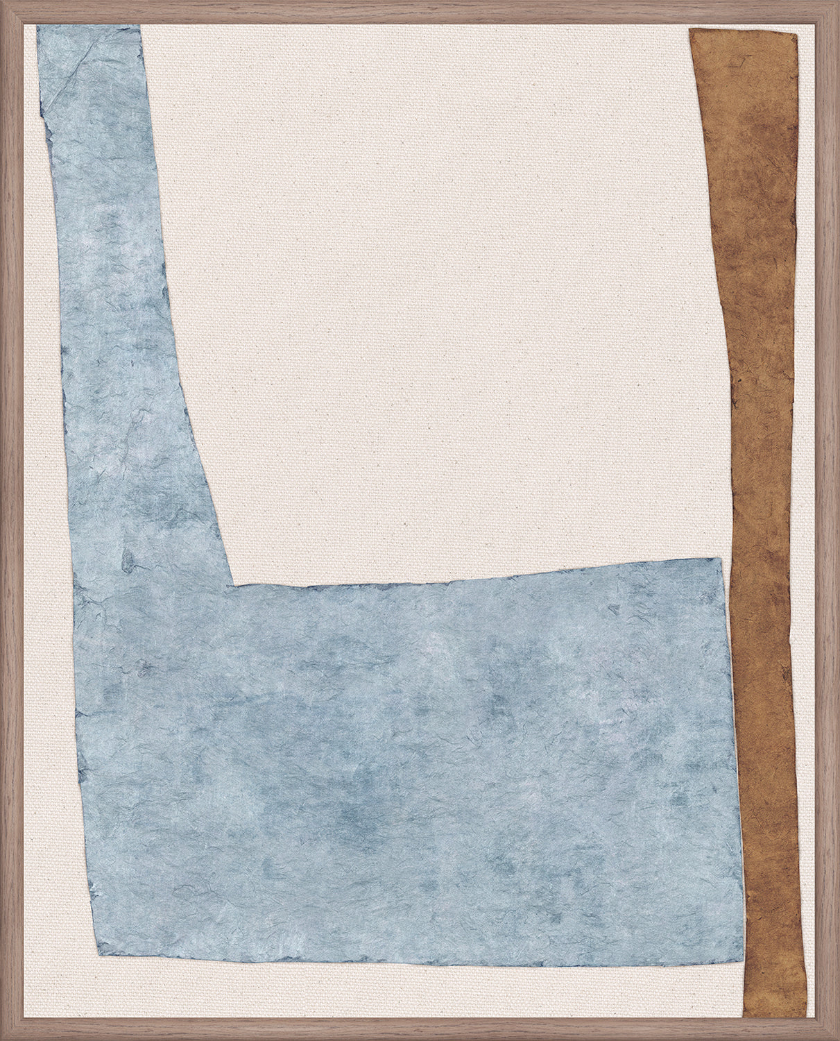 Edifice Series - Sky and Caramel I - Canvas on Board