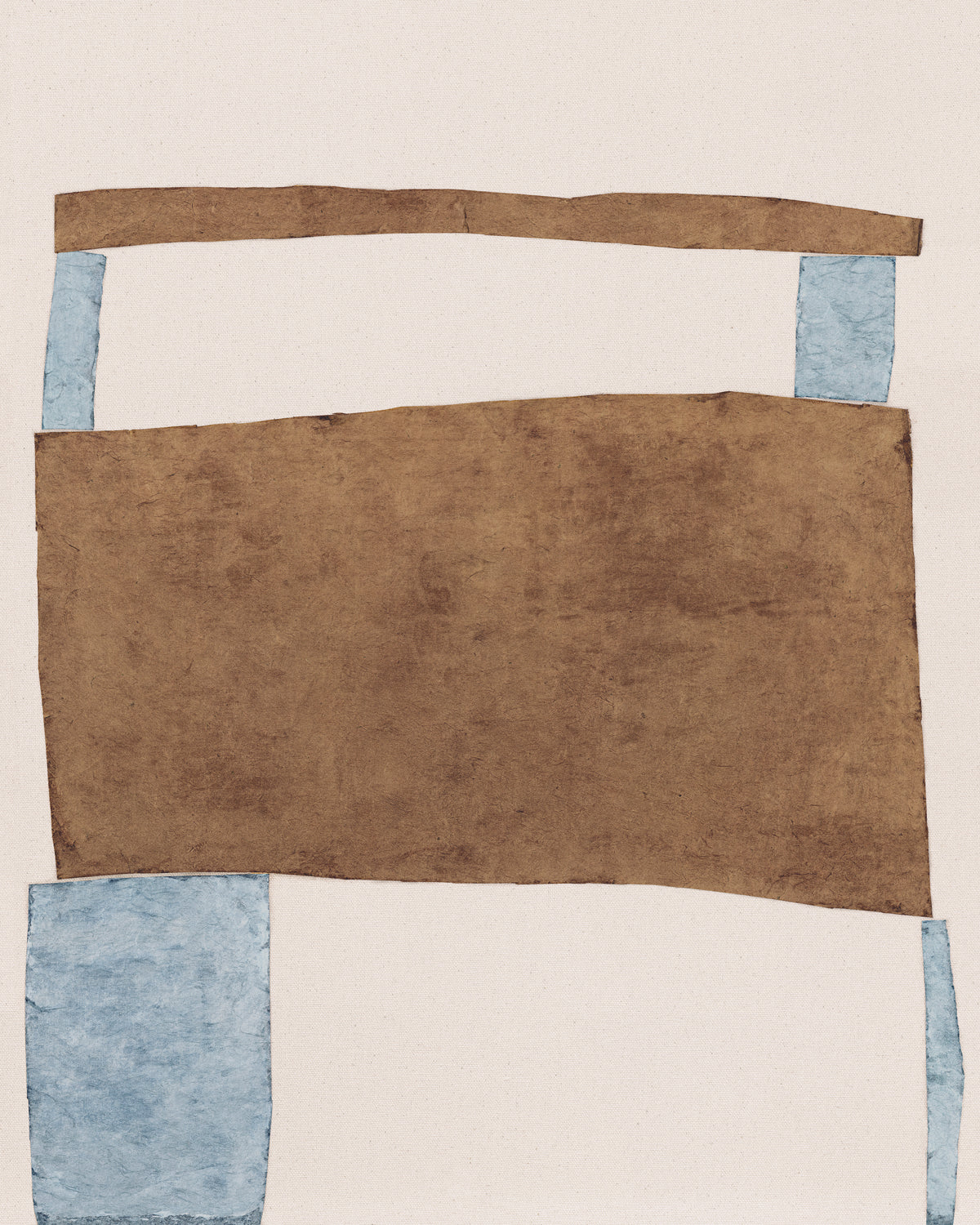Edifice Series - Sky and Caramel II - Gallery Wrap Canvas