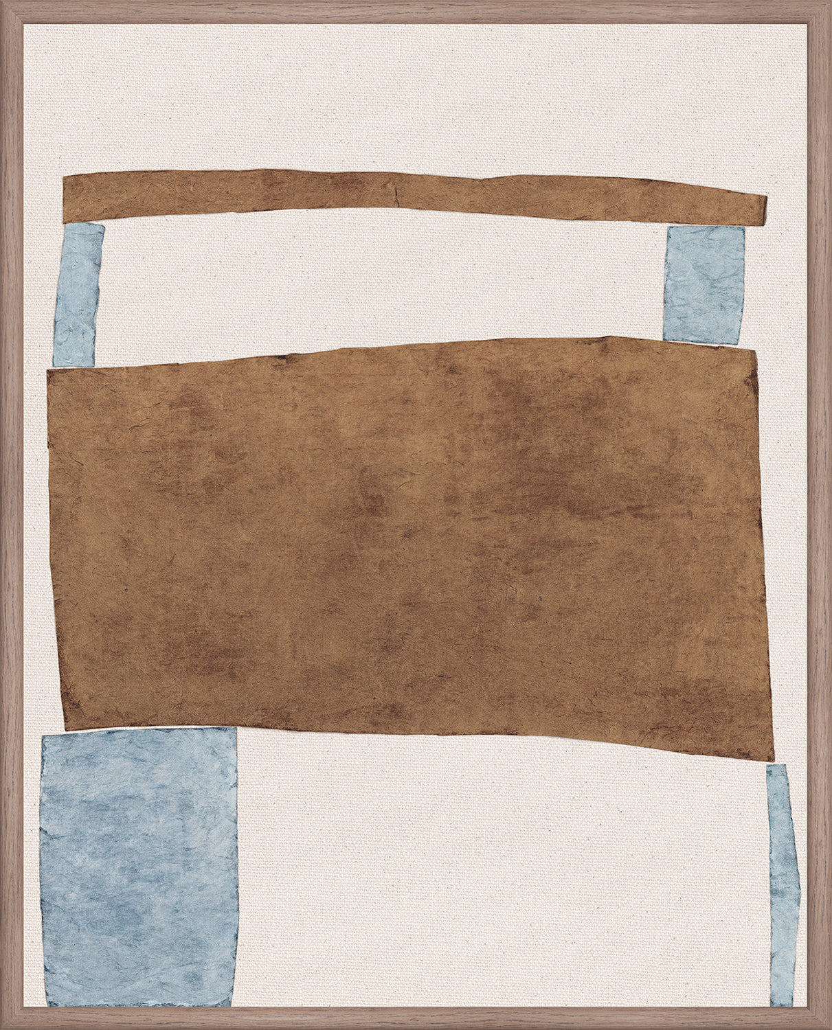 Edifice Series - Sky and Caramel II - Canvas on Board
