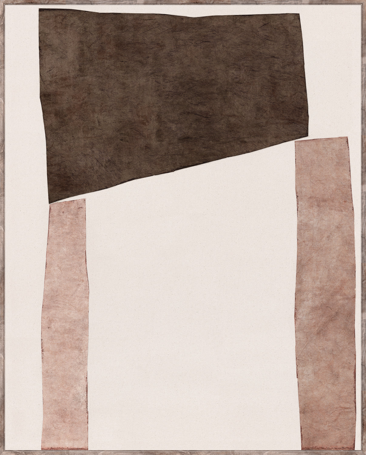 Edifice Series - Coffee and Dusty Rose II