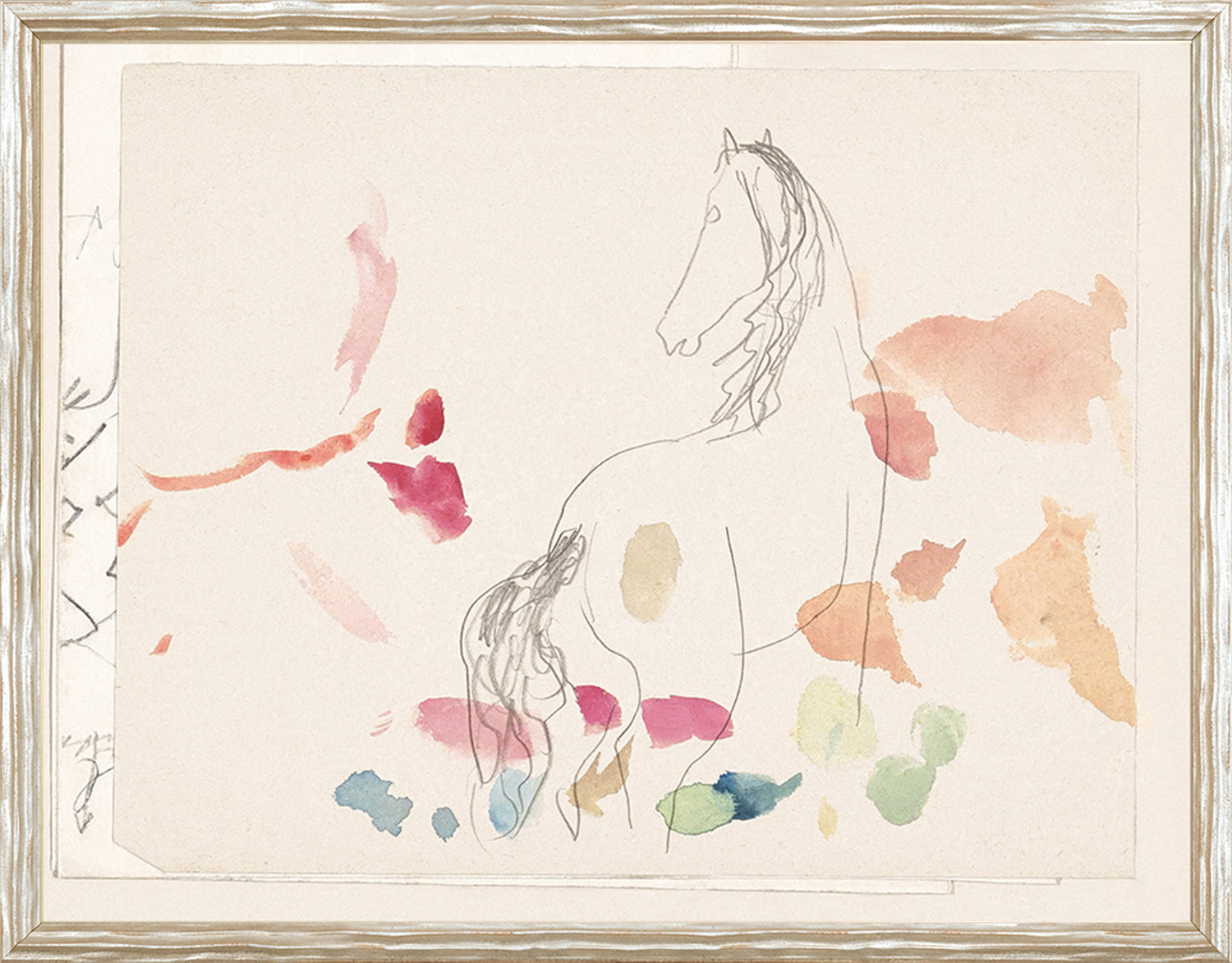 Collection 24 - Horse Graphite Stud, C. 1910 - Small