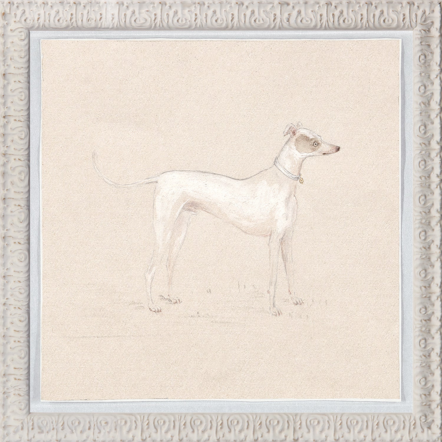 Collection 24 - Pastel Dog Study C. 1820 - Small