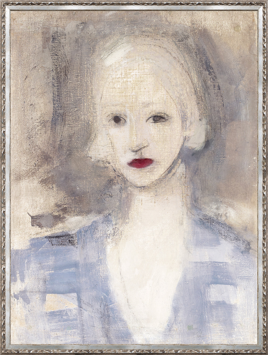 Collection 24 - Lady in Blue C. 1921 - Canvas on Board - Large