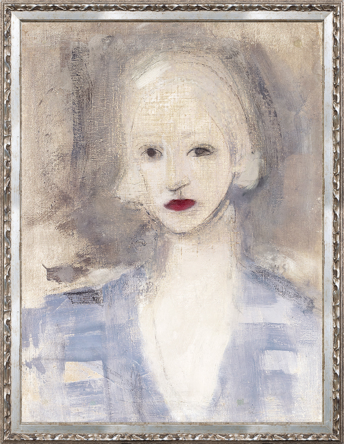 Collection 24 - Lady in Blue C. 1921 - Canvas on Board - Small
