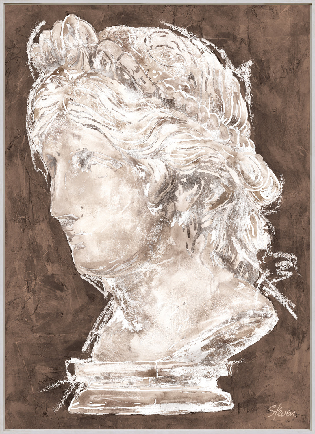 Adumbratio II - Framed Canvas