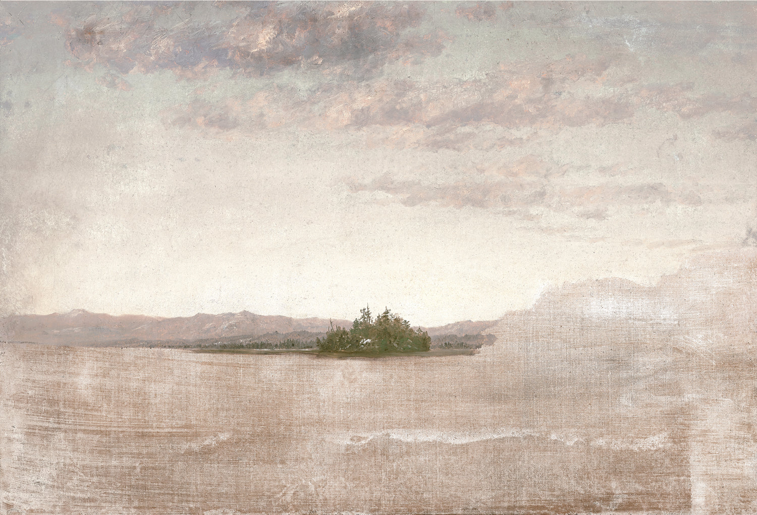 Landscape Sketch, C. 1819 - Gallery Wrap Canvas