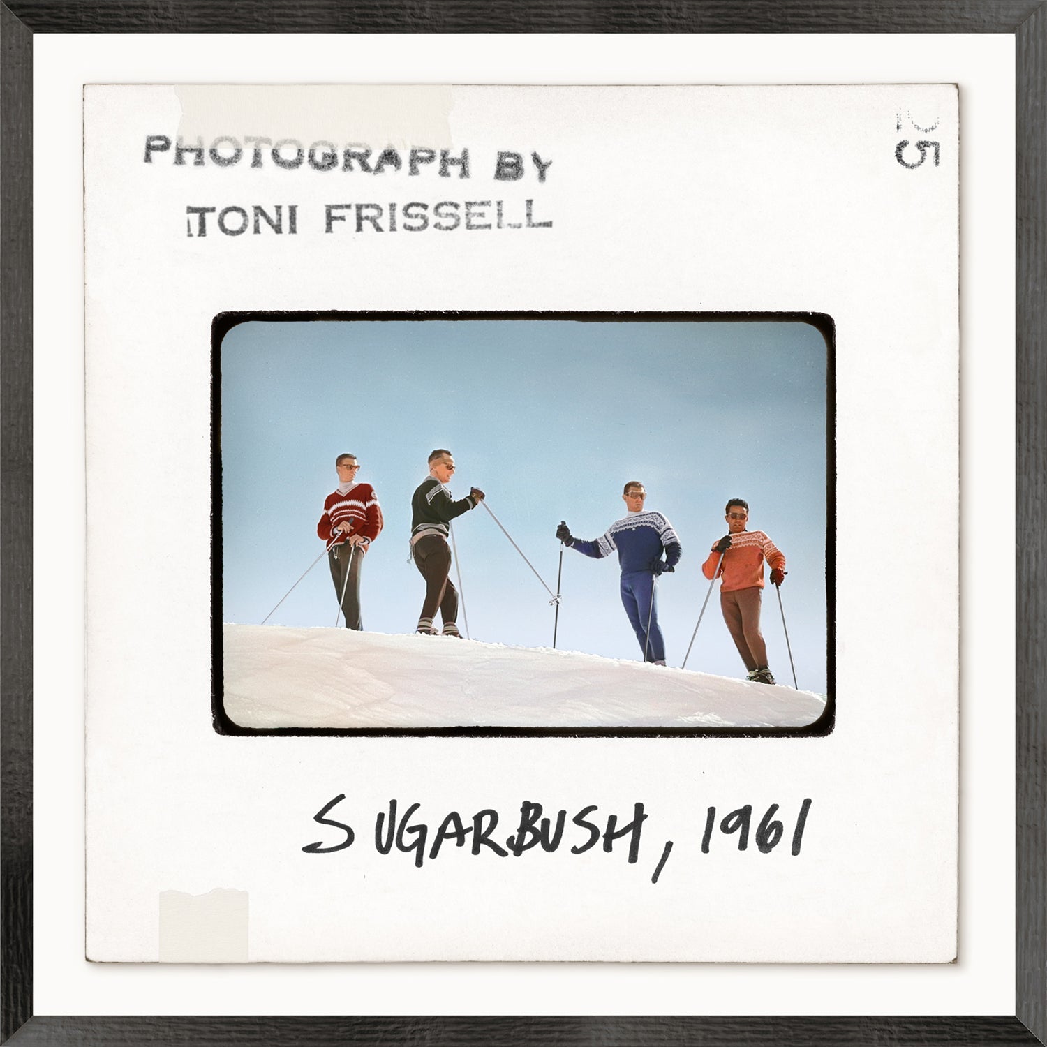 Toni Frissell Slides - Sugarbush, 1961 - Large