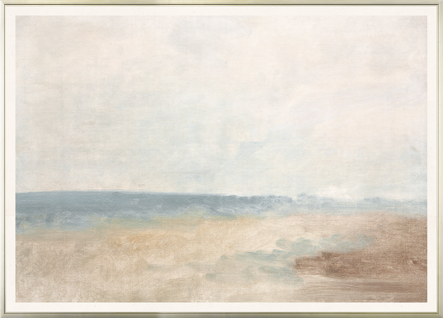 Pastel Sea View V - Large