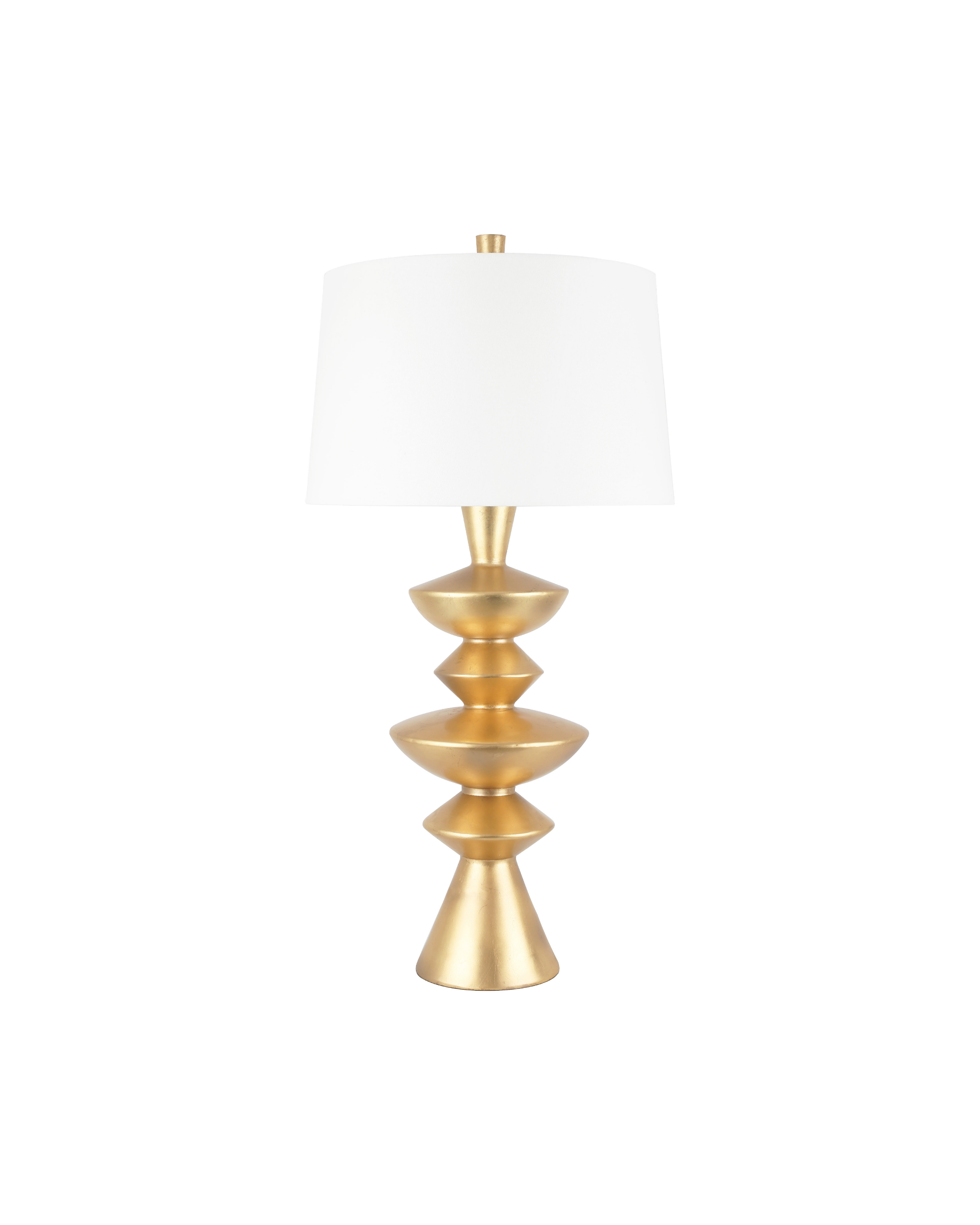 ZIA TABLE LAMP | GOLD LEAF