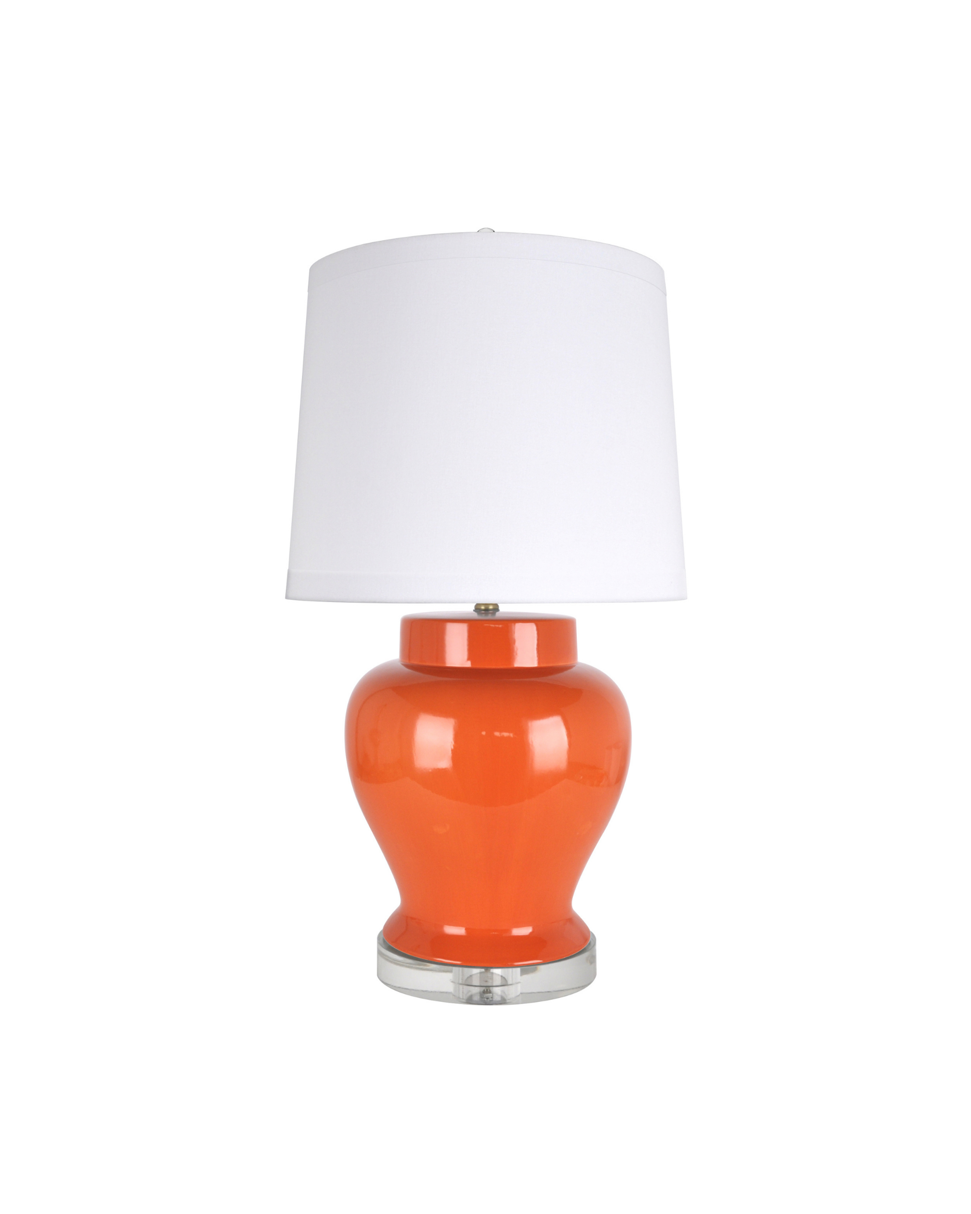 GINGER TABLE LAMP | ORANGE