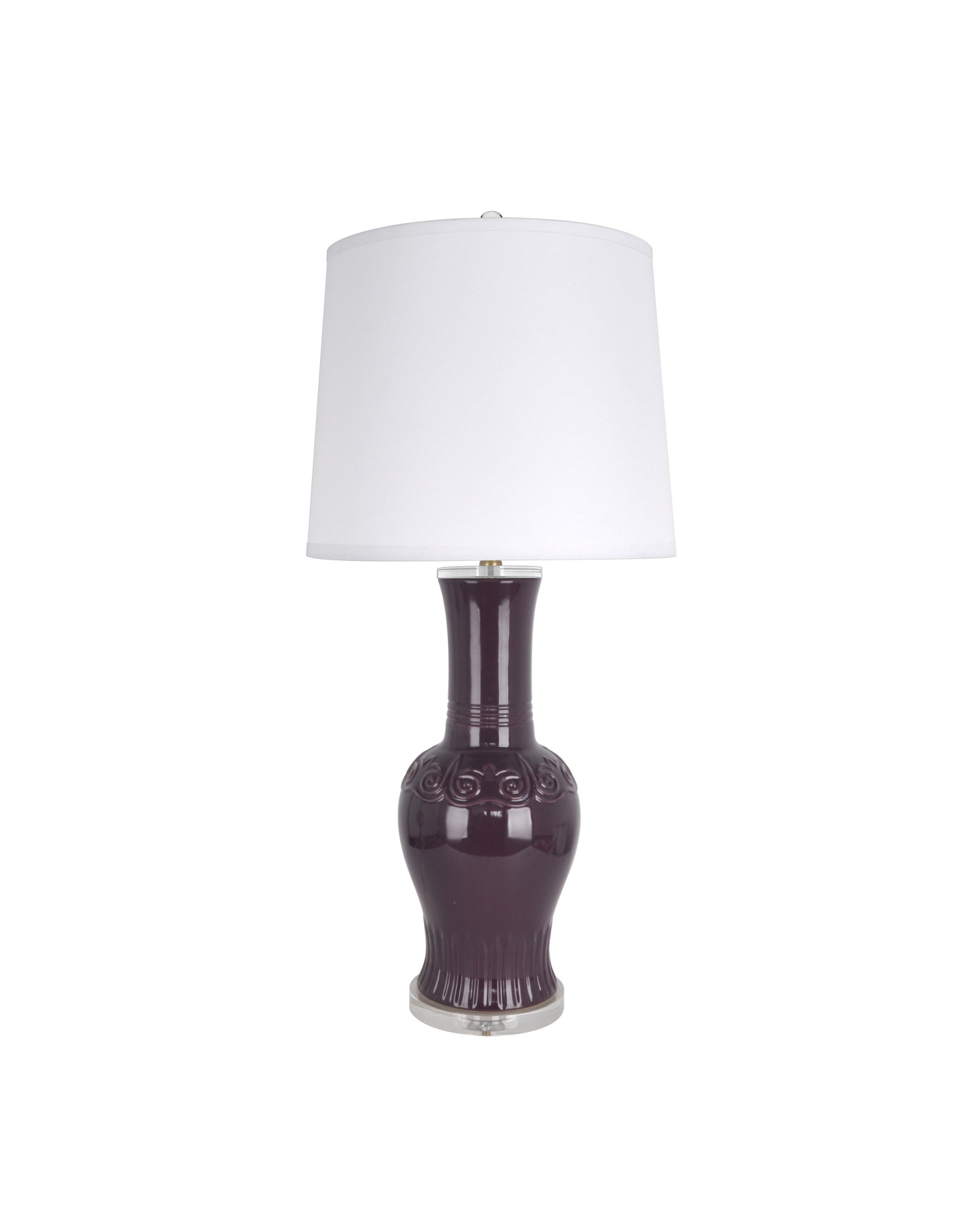 SABLE TABLE LAMP | PLUM