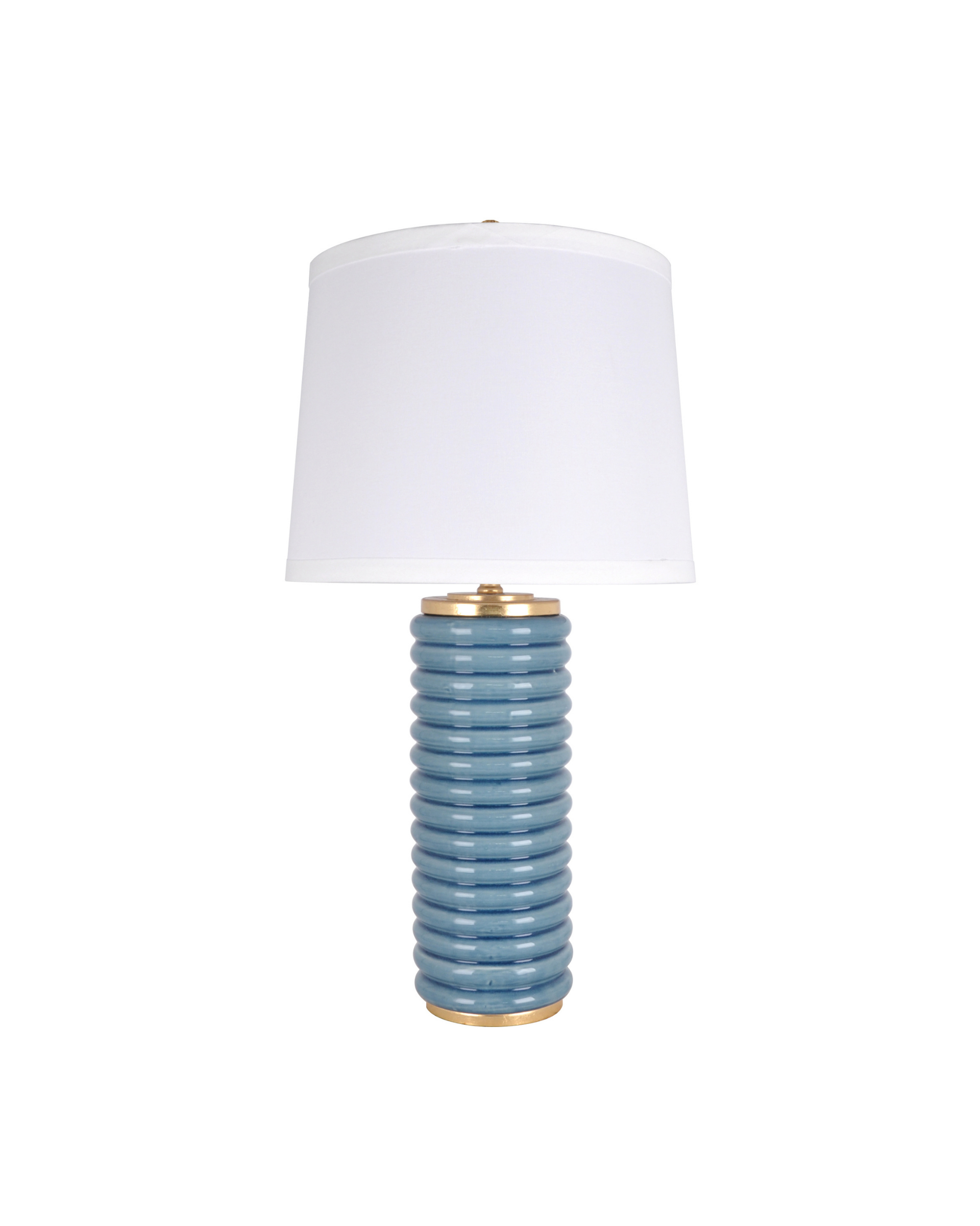 RILEY TABLE LAMP | SMOKEY BLUE