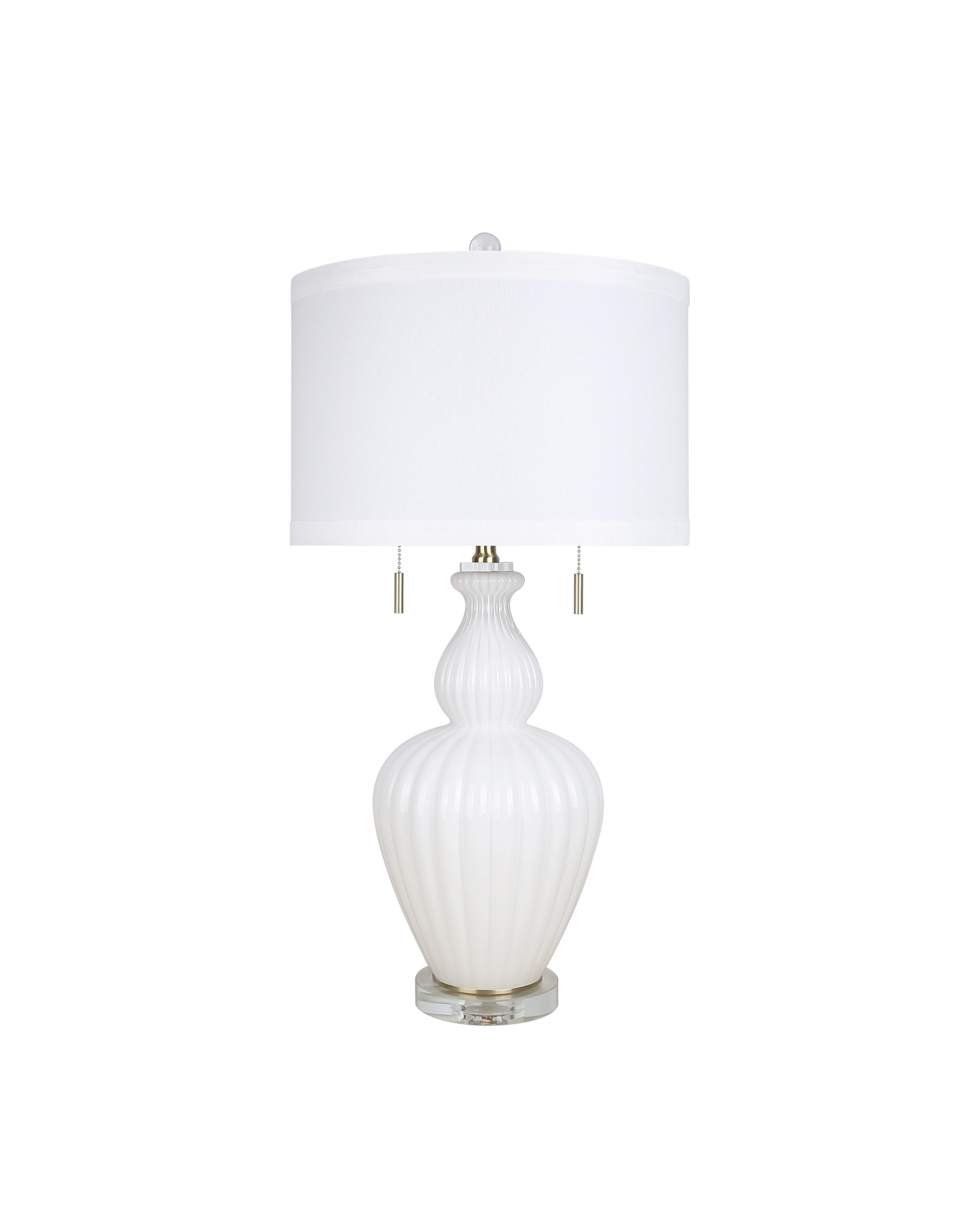CHARLOTTE TABLE LAMP | WHITE