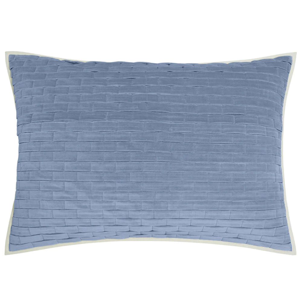 ARLO DUTCH EURO SHAM OCEAN BLUE