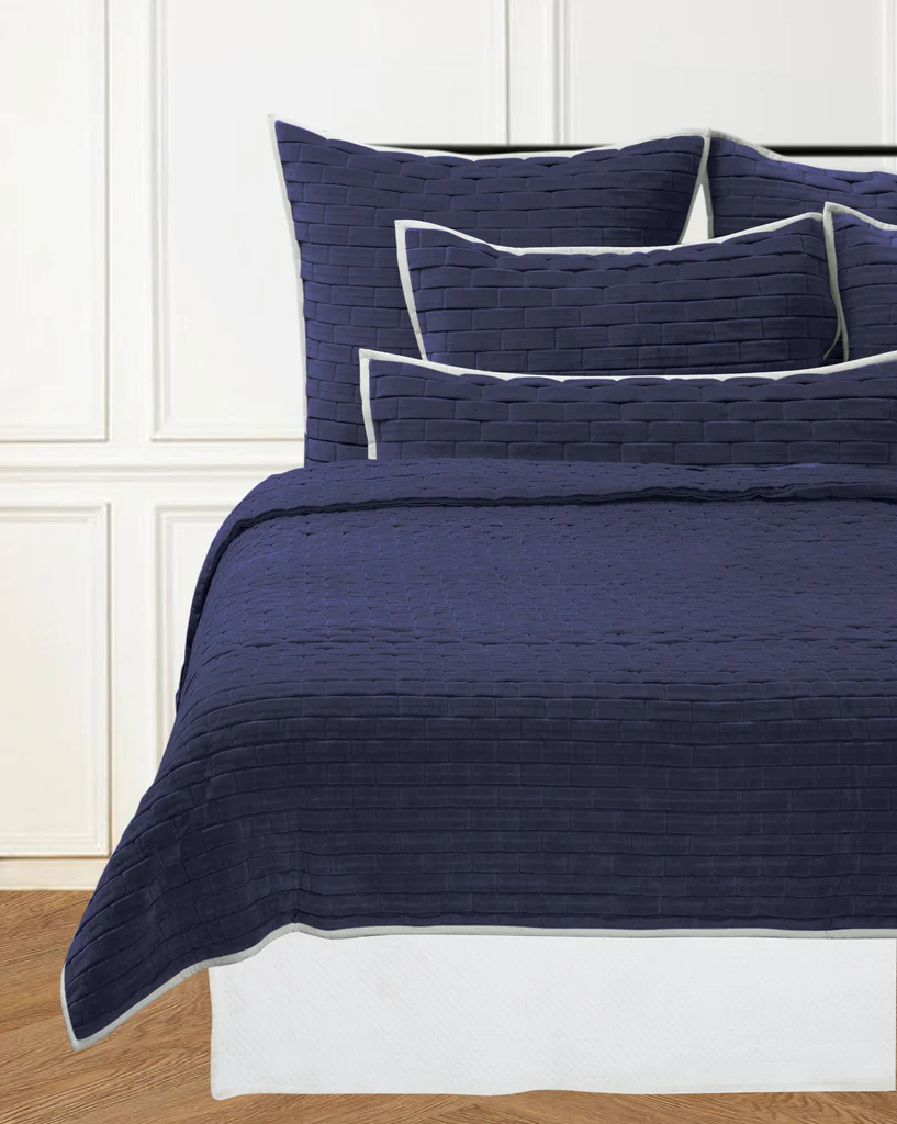 ARLO QUEEN QUILT INDIGO