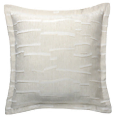 Alina White Textured Pillow