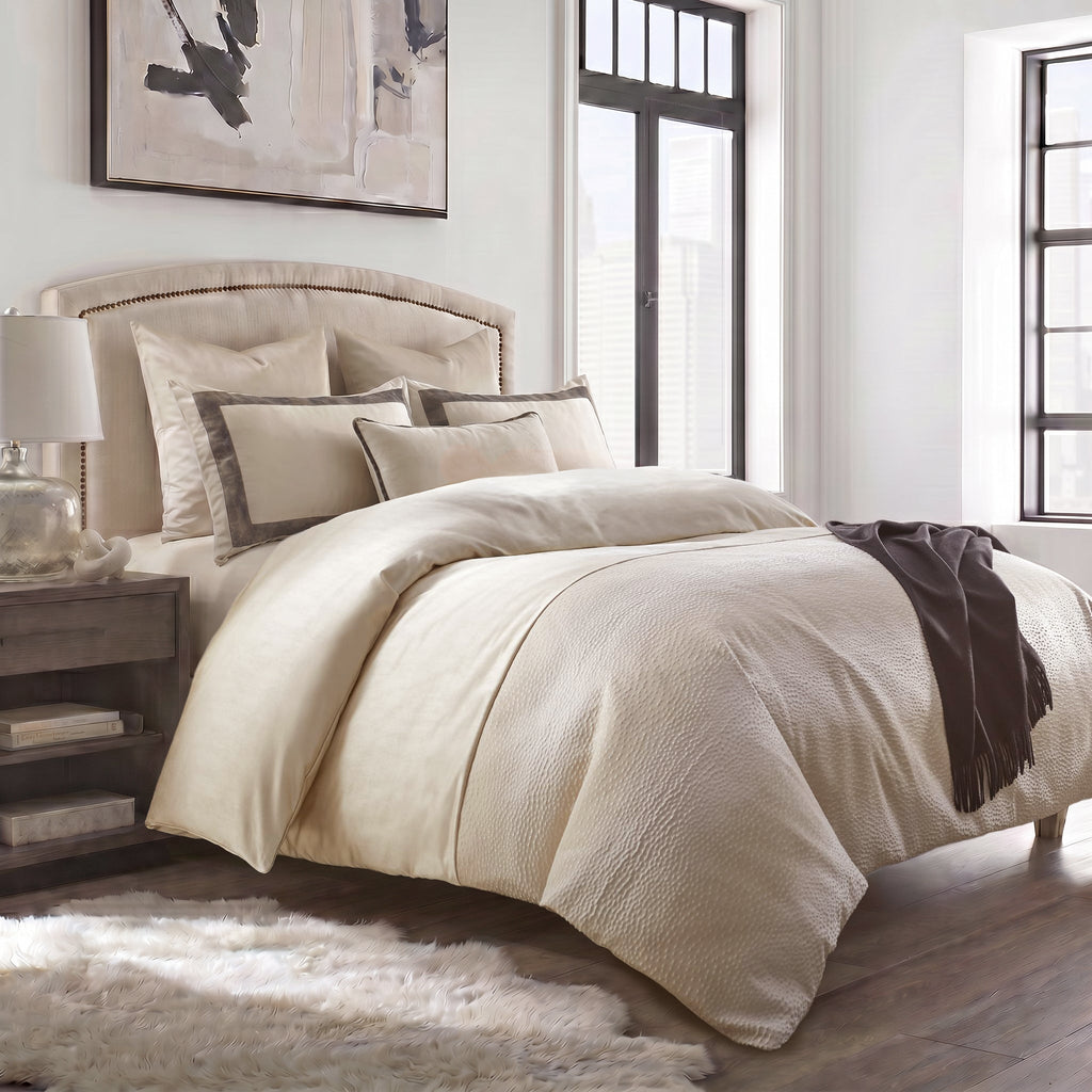 Montecito Sham - Icy Gray - Queen